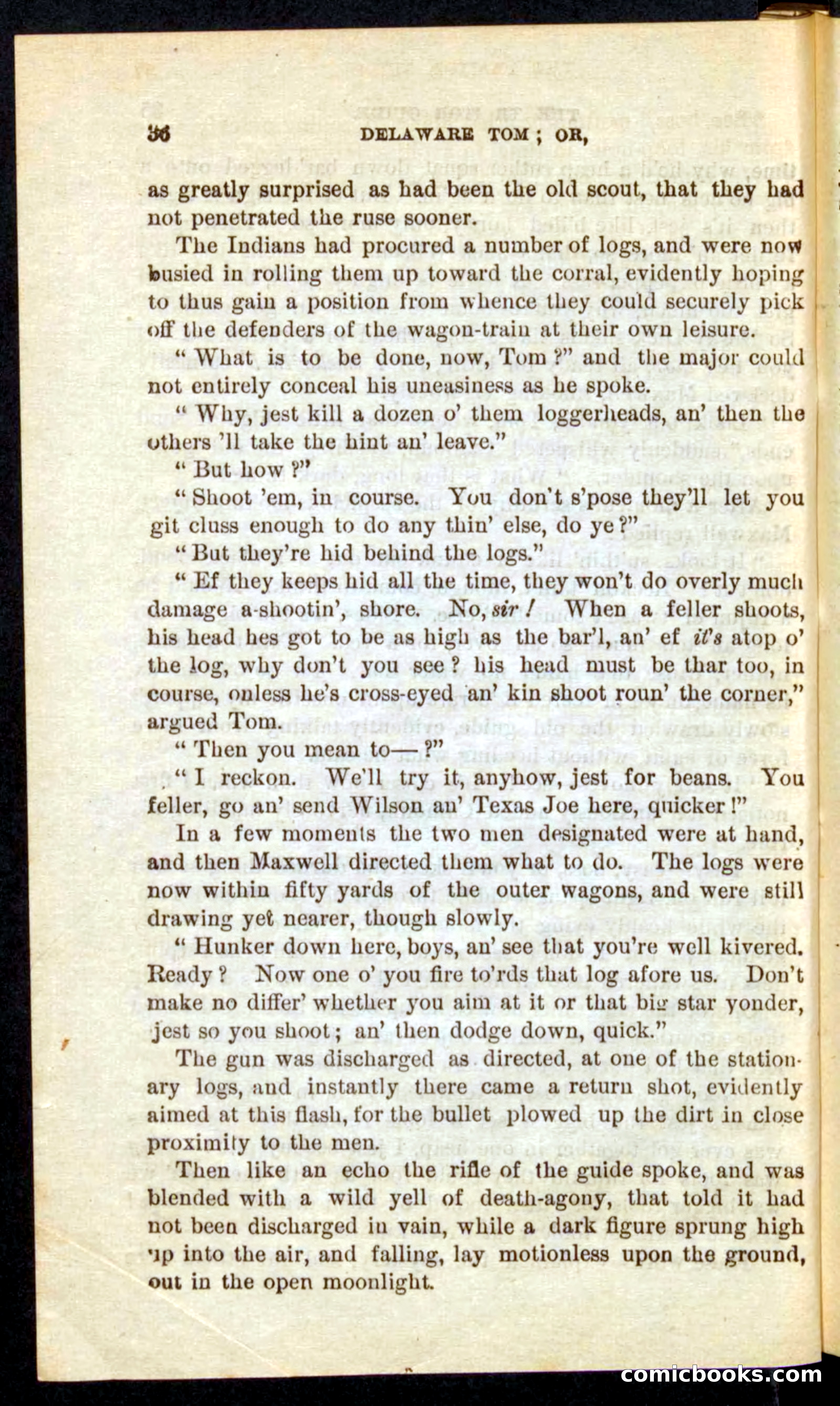 Beadle's Pocket Novels No. 71: Delaware Tom — page 32 of 100