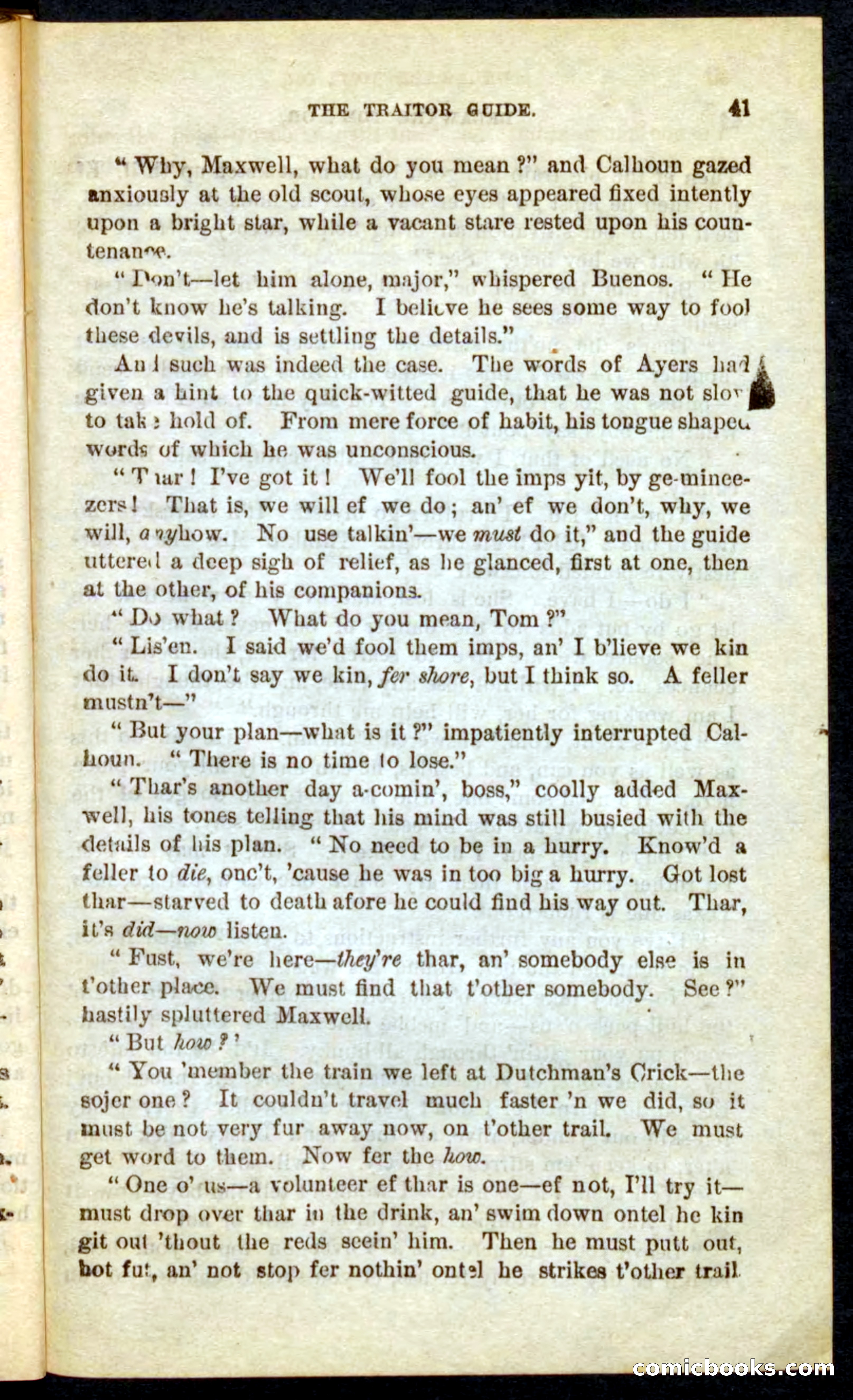 Beadle's Pocket Novels No. 71: Delaware Tom — page 37 of 100