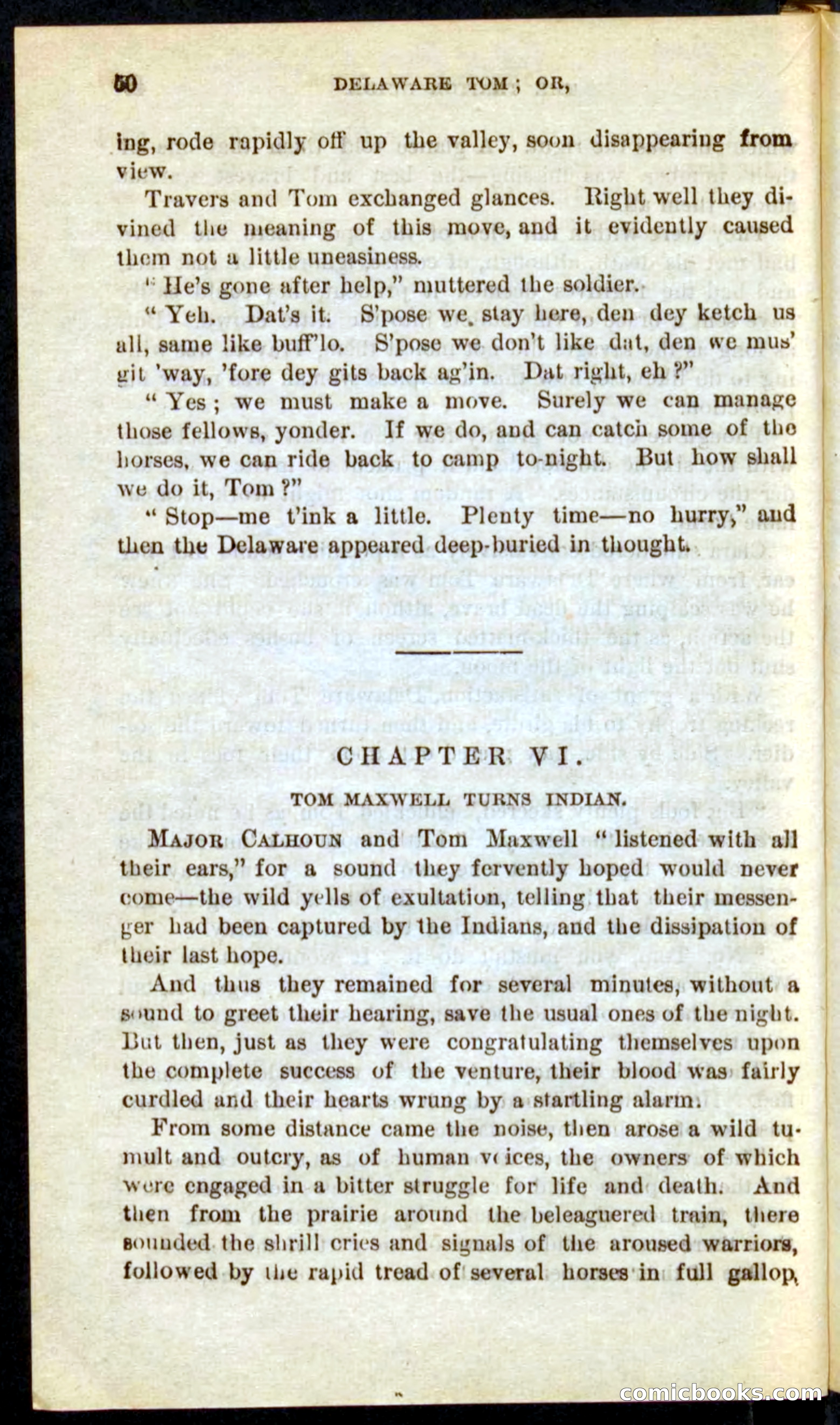 Beadle's Pocket Novels No. 71: Delaware Tom — page 46 of 100