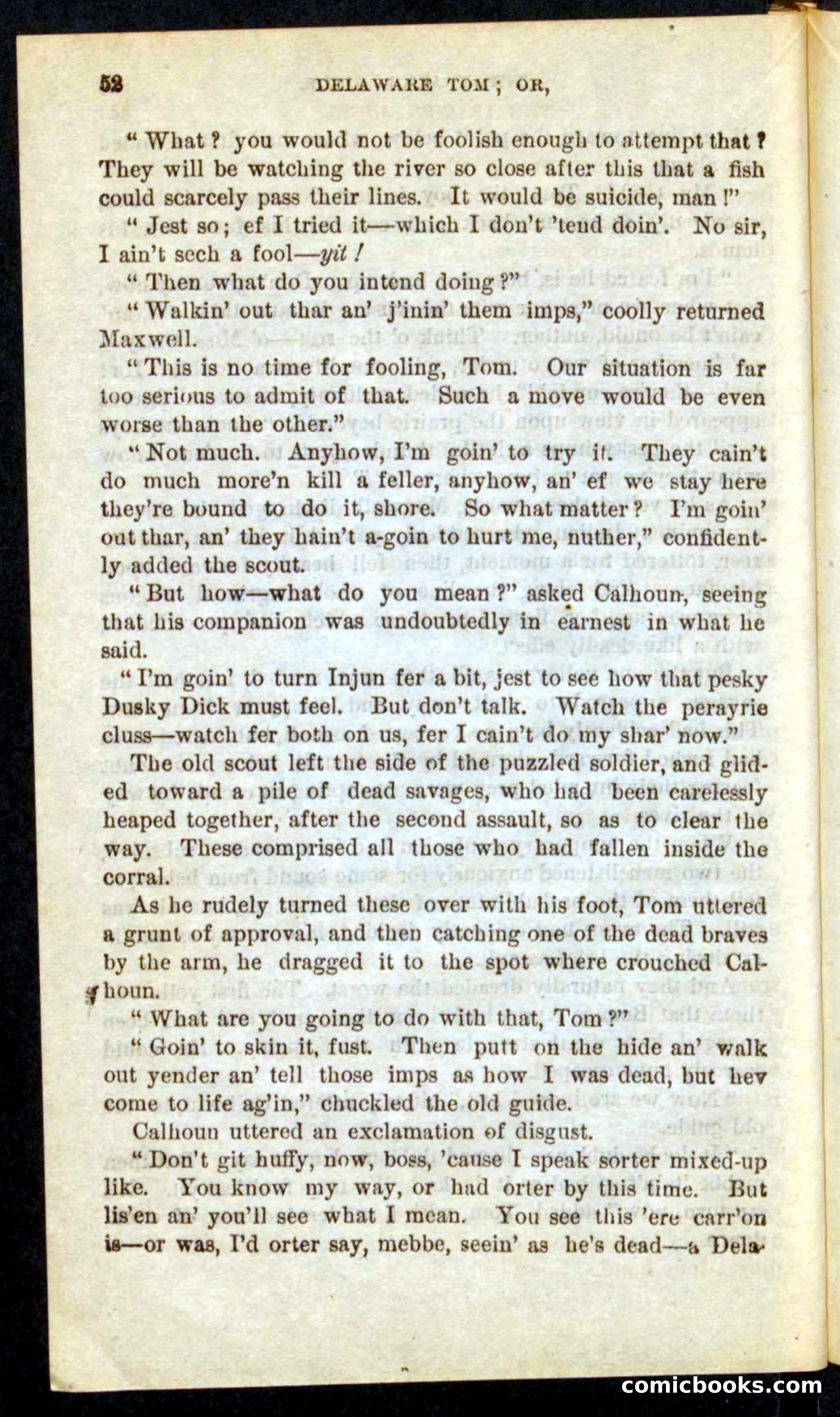 Beadle's Pocket Novels No. 71: Delaware Tom — page 48 of 100