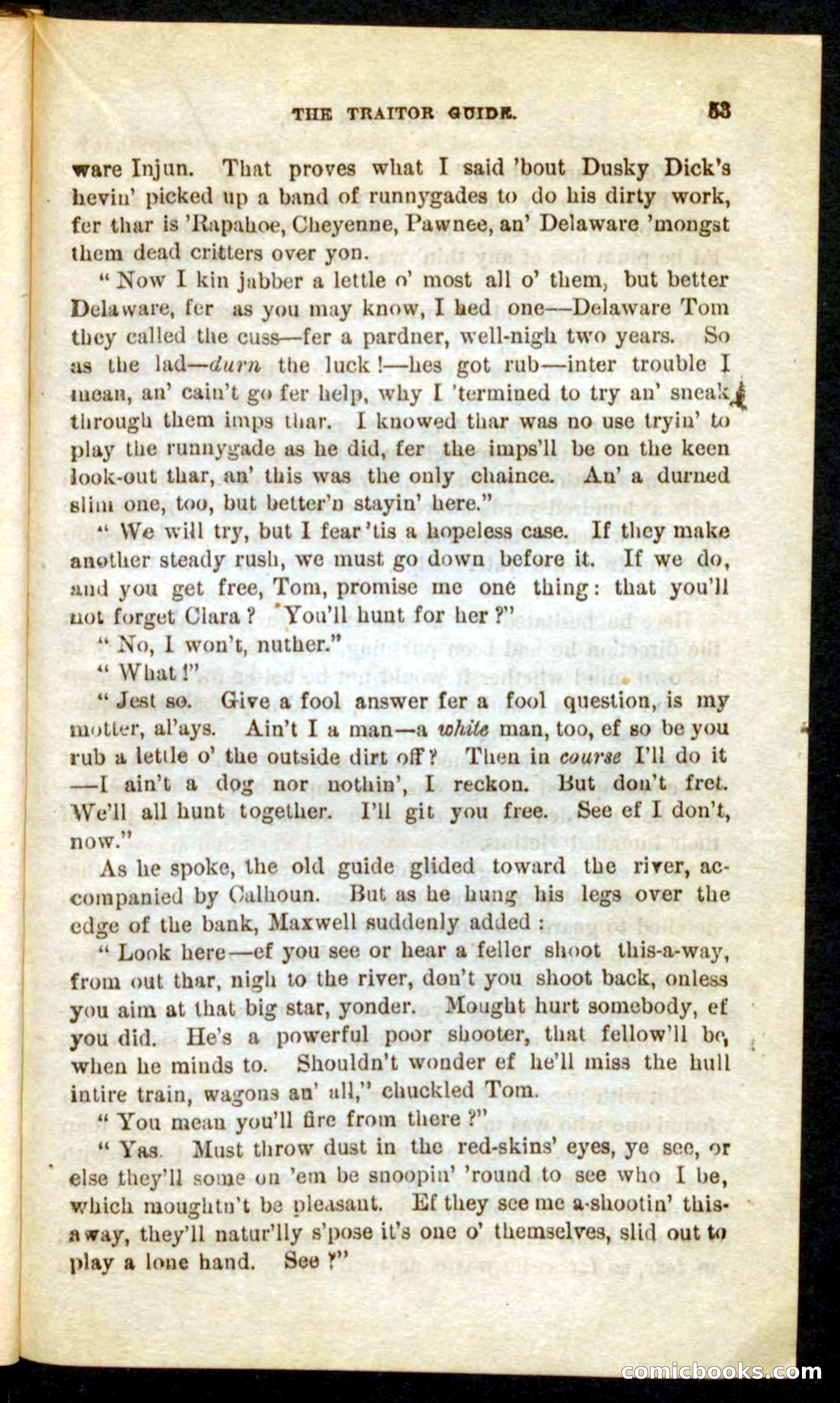 Beadle's Pocket Novels No. 71: Delaware Tom — page 49 of 100