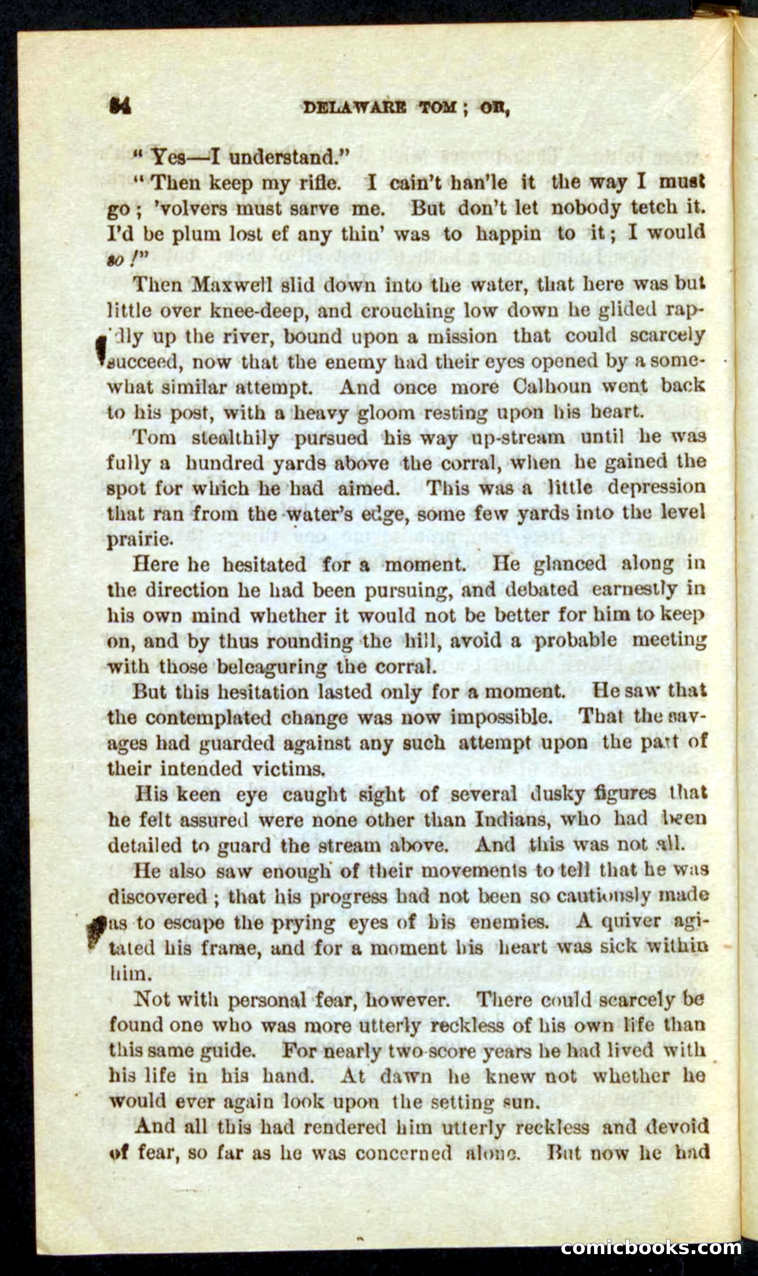 Beadle's Pocket Novels No. 71: Delaware Tom — page 50 of 100