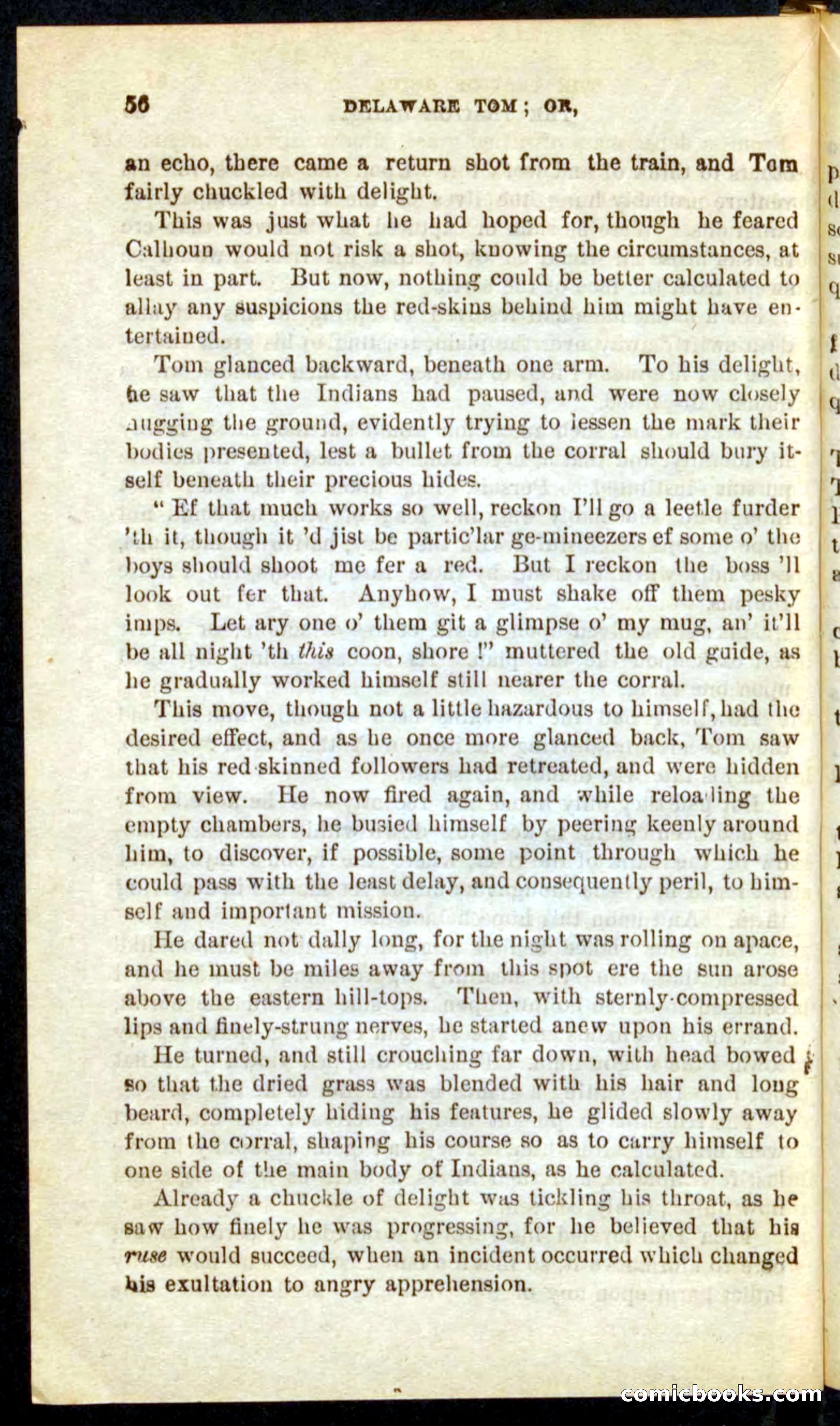 Beadle's Pocket Novels No. 71: Delaware Tom — page 52 of 100