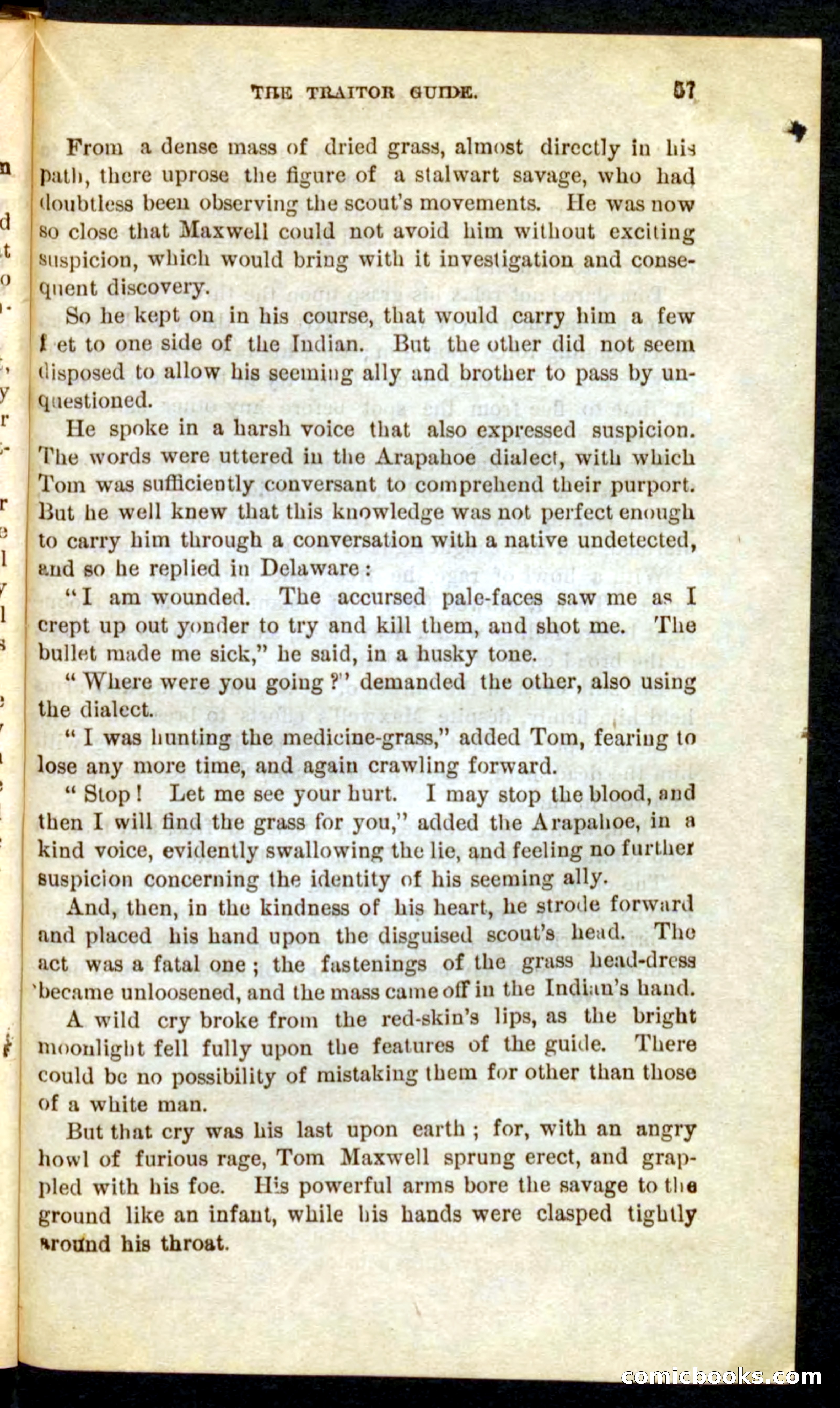 Beadle's Pocket Novels No. 71: Delaware Tom — page 53 of 100