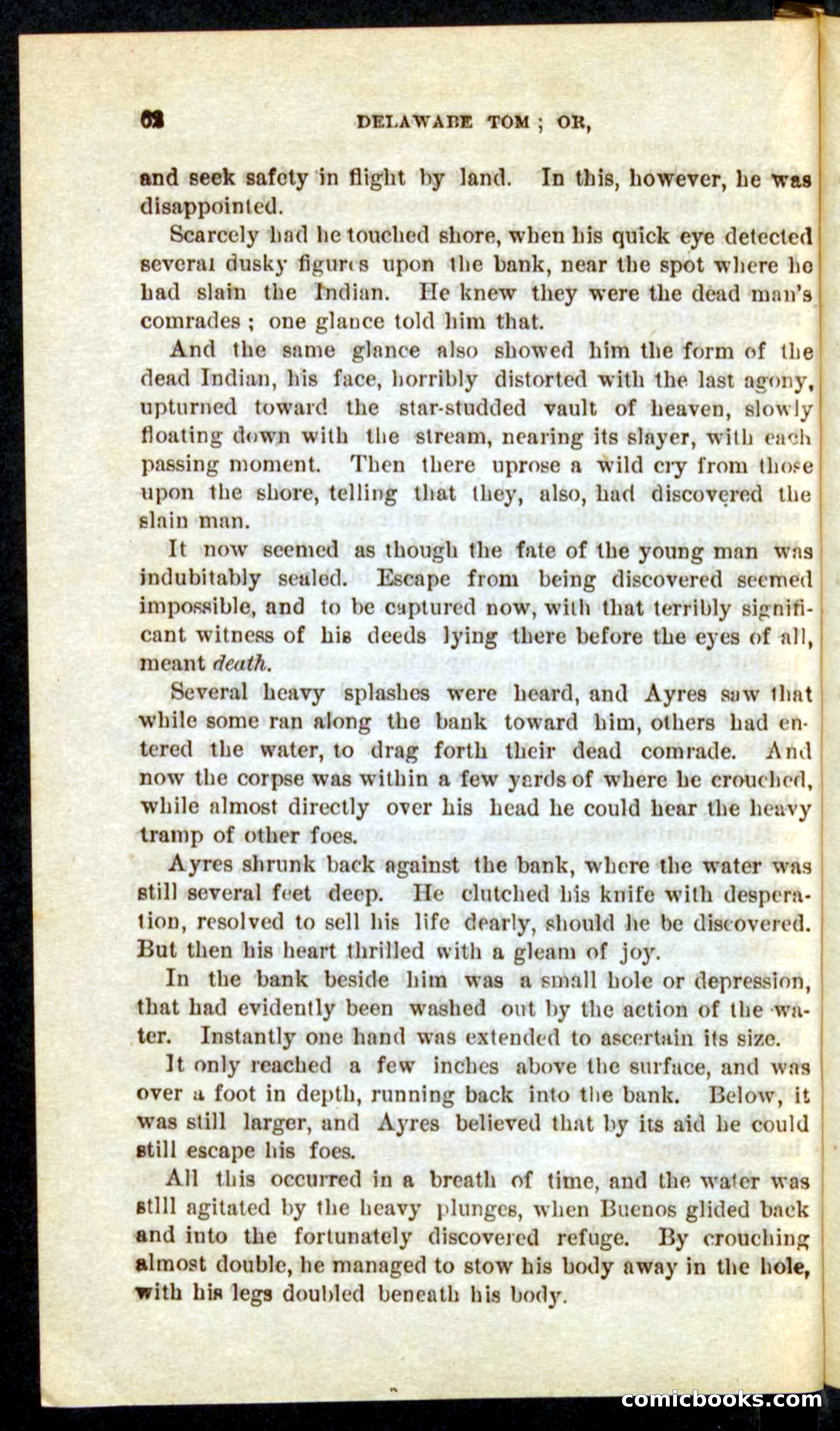 Beadle's Pocket Novels No. 71: Delaware Tom — page 58 of 100