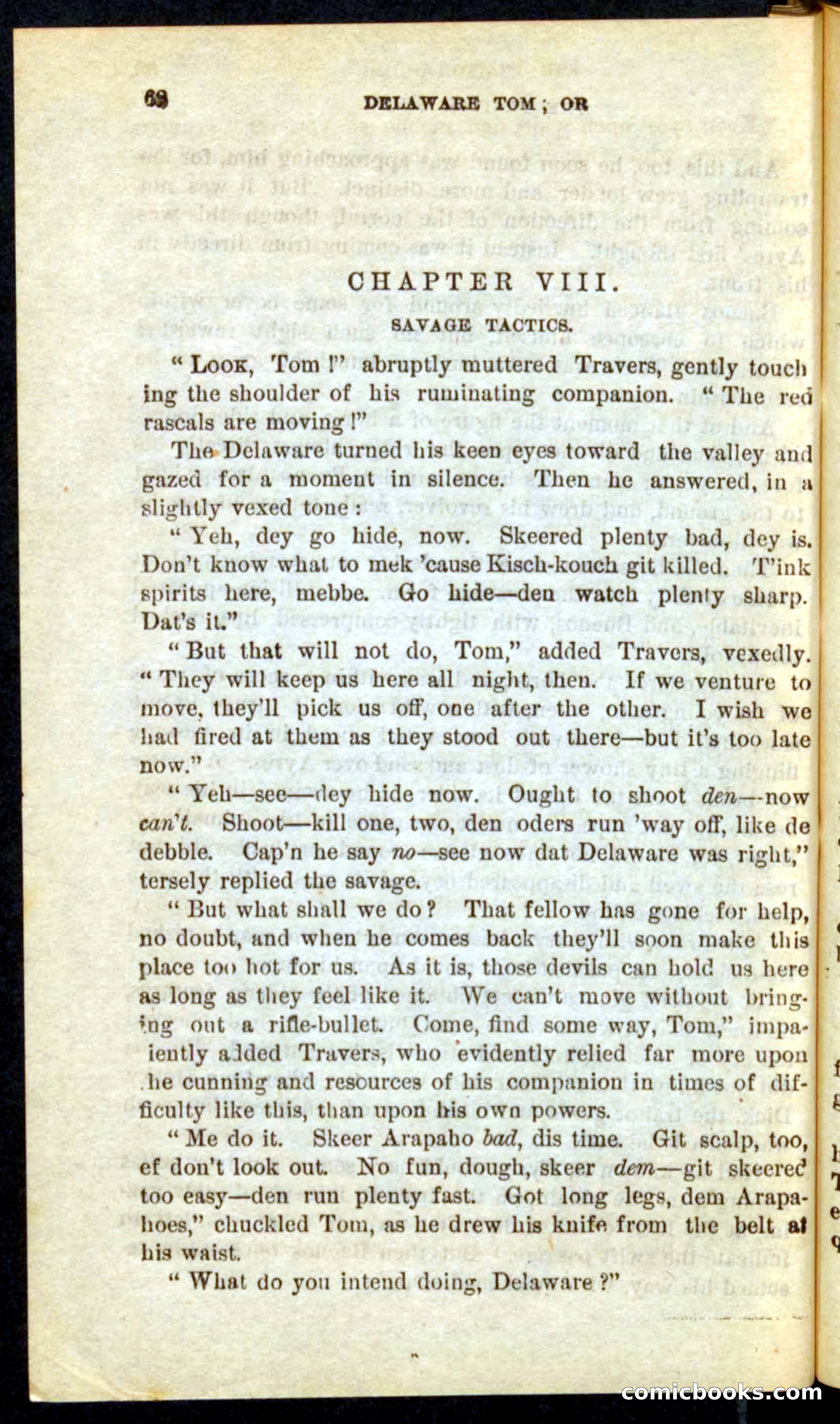 Beadle's Pocket Novels No. 71: Delaware Tom — page 64 of 100
