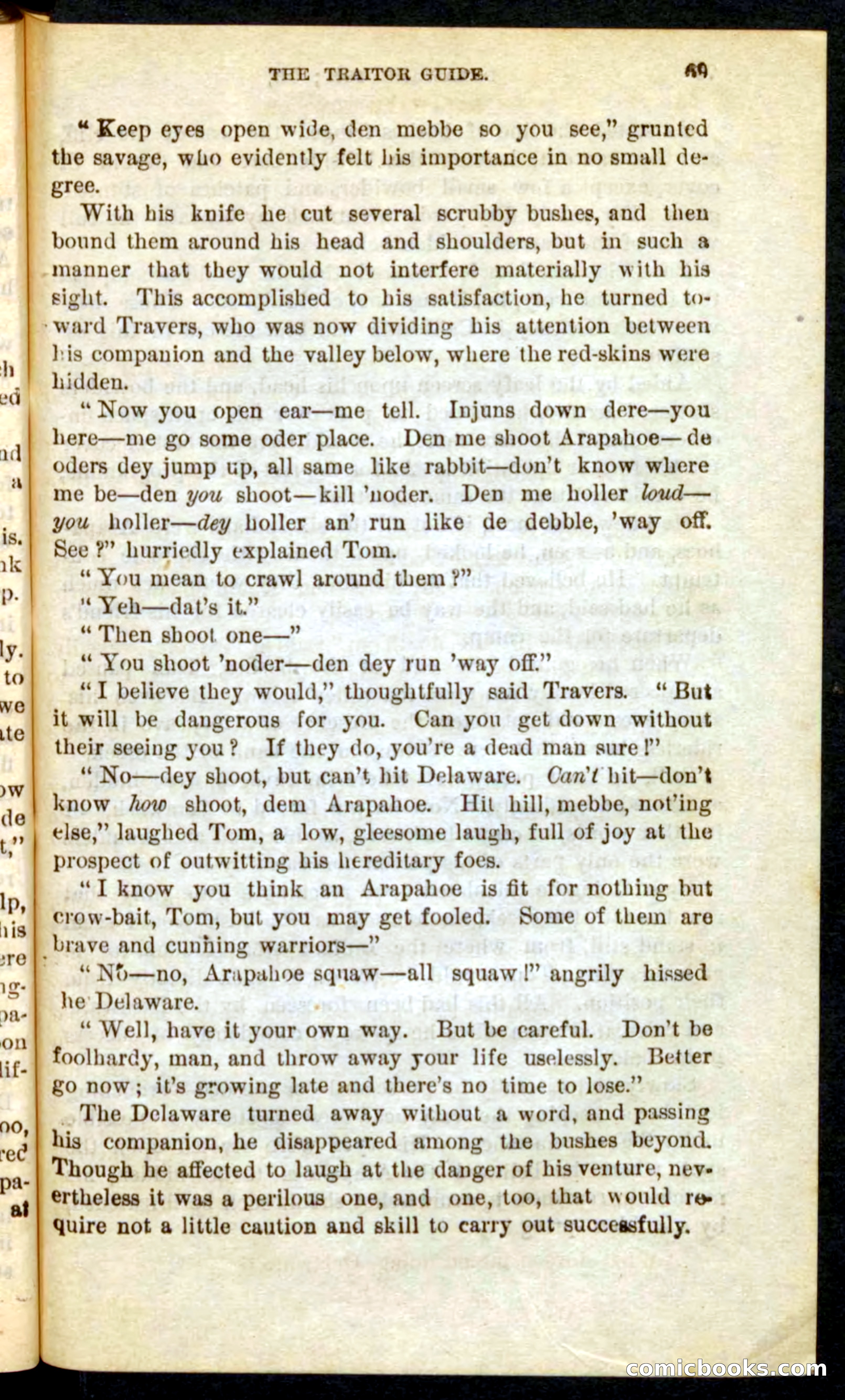 Beadle's Pocket Novels No. 71: Delaware Tom — page 65 of 100