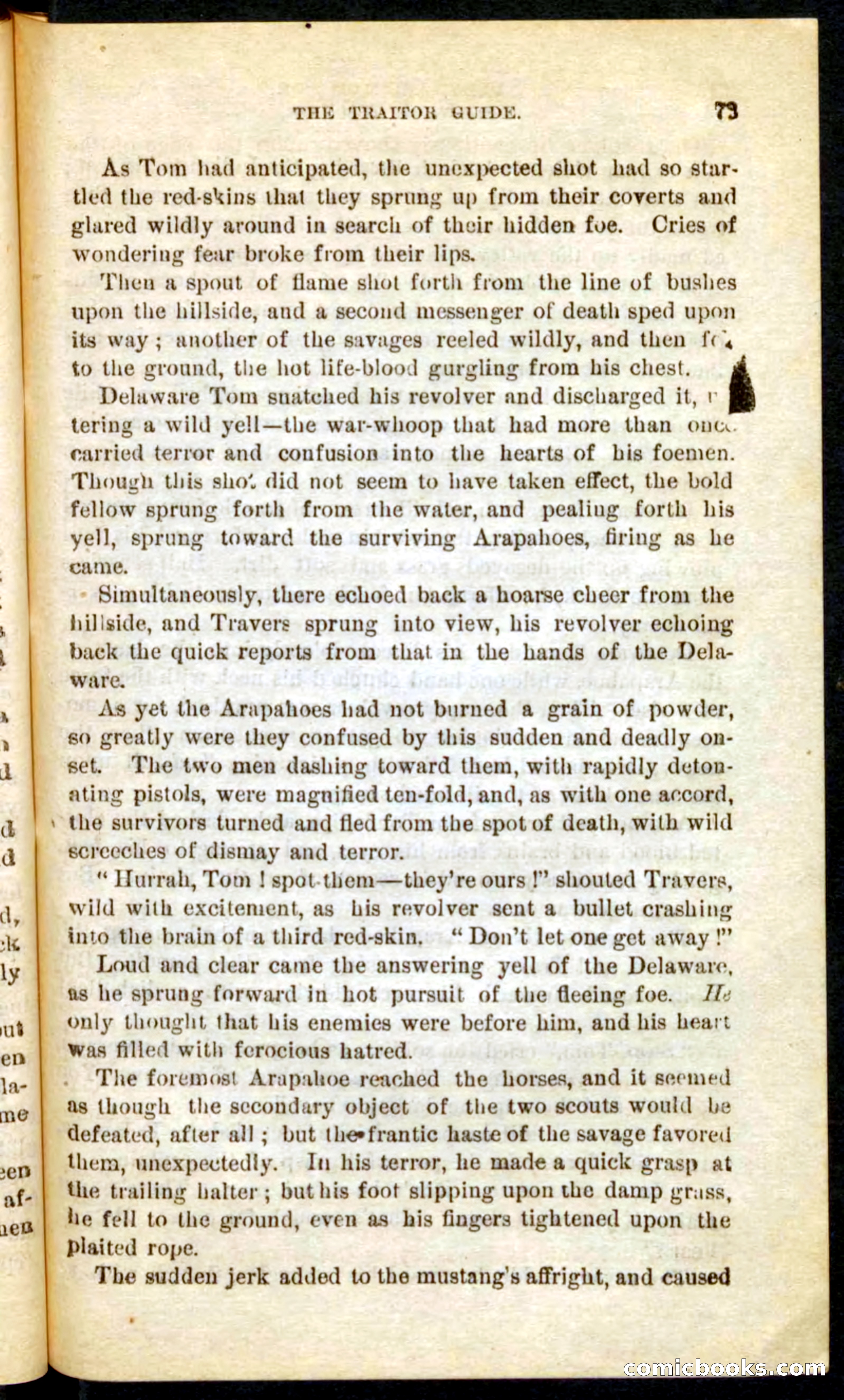 Beadle's Pocket Novels No. 71: Delaware Tom — page 69 of 100