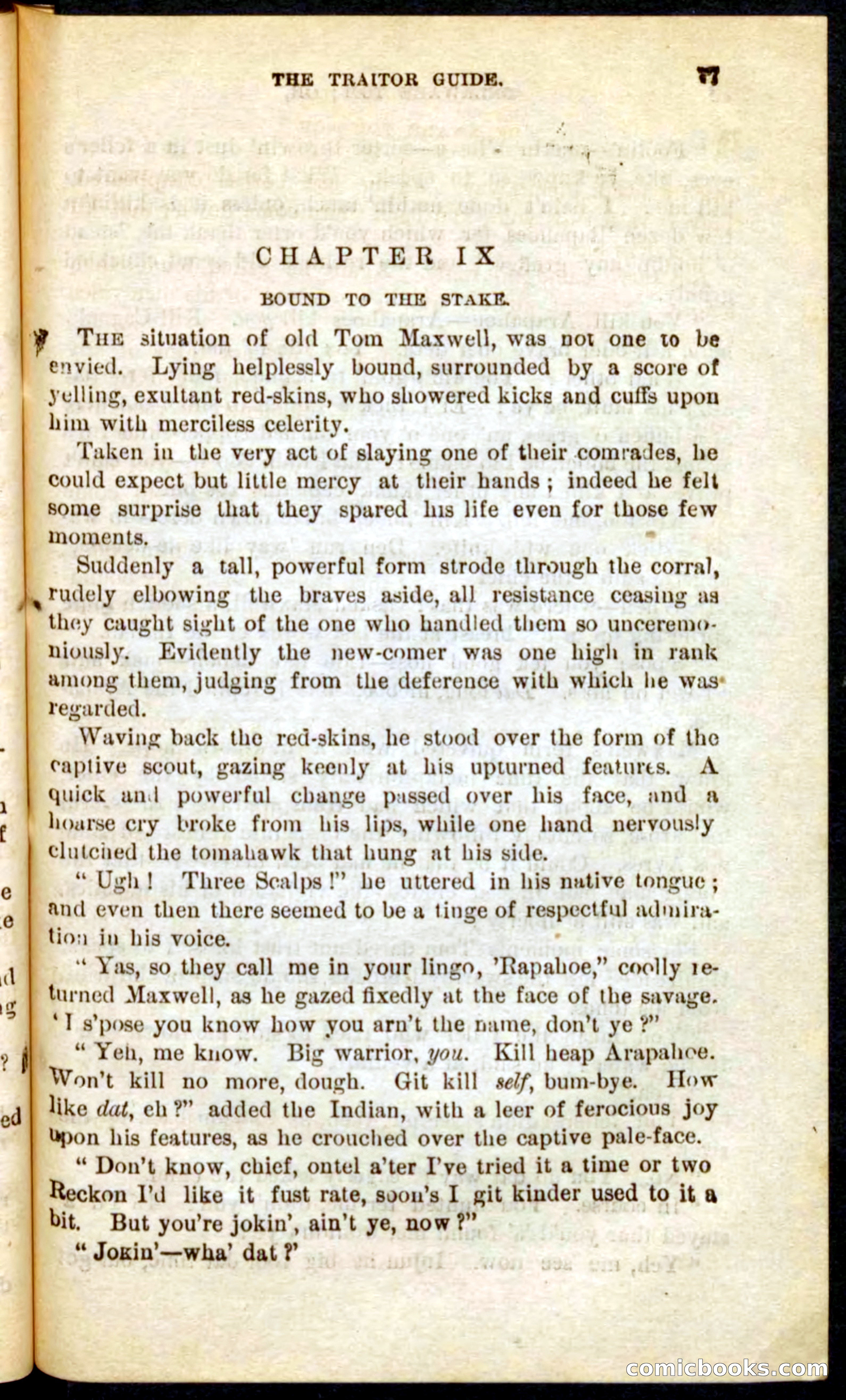 Beadle's Pocket Novels No. 71: Delaware Tom — page 73 of 100