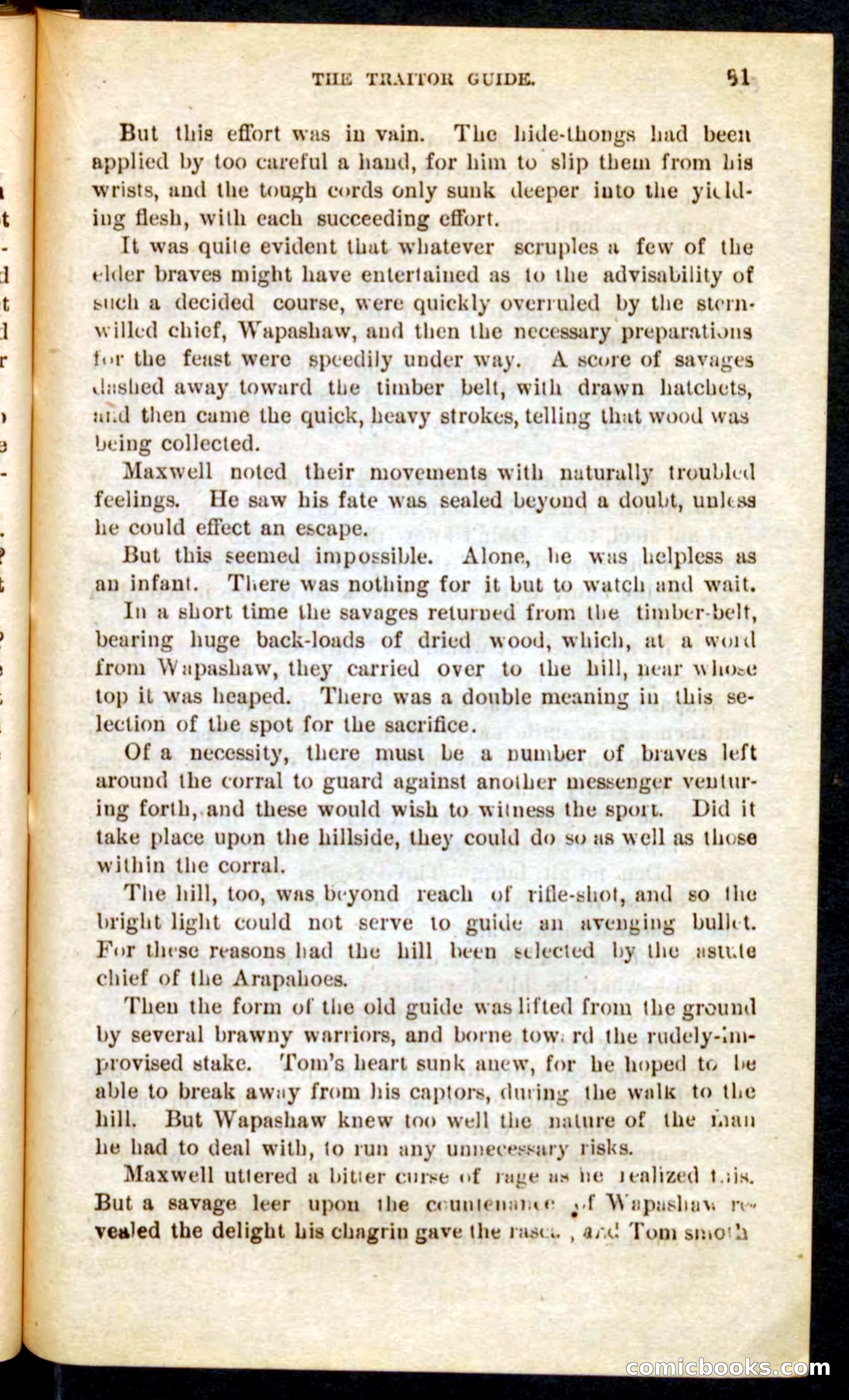 Beadle's Pocket Novels No. 71: Delaware Tom — page 77 of 100