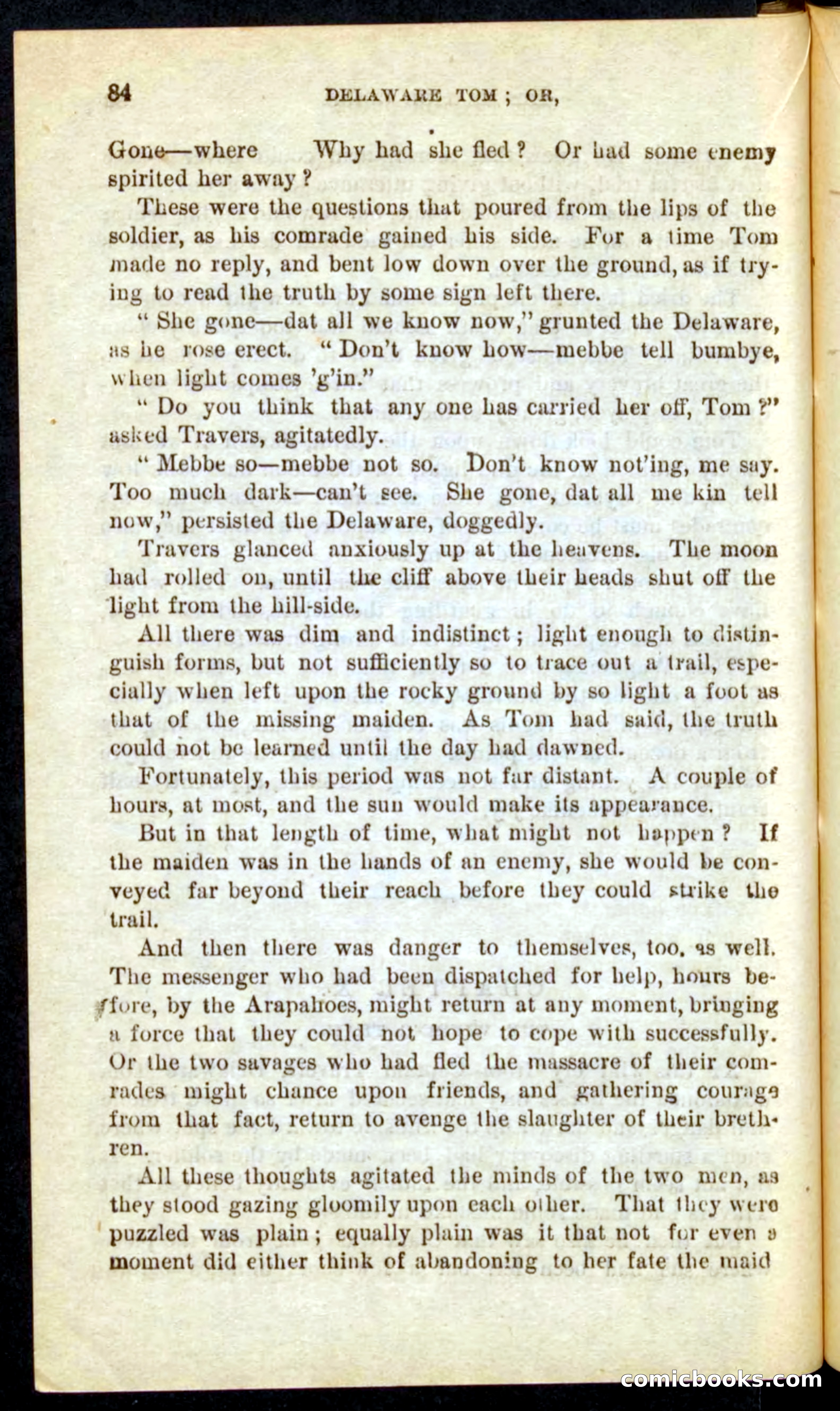Beadle's Pocket Novels No. 71: Delaware Tom — page 80 of 100