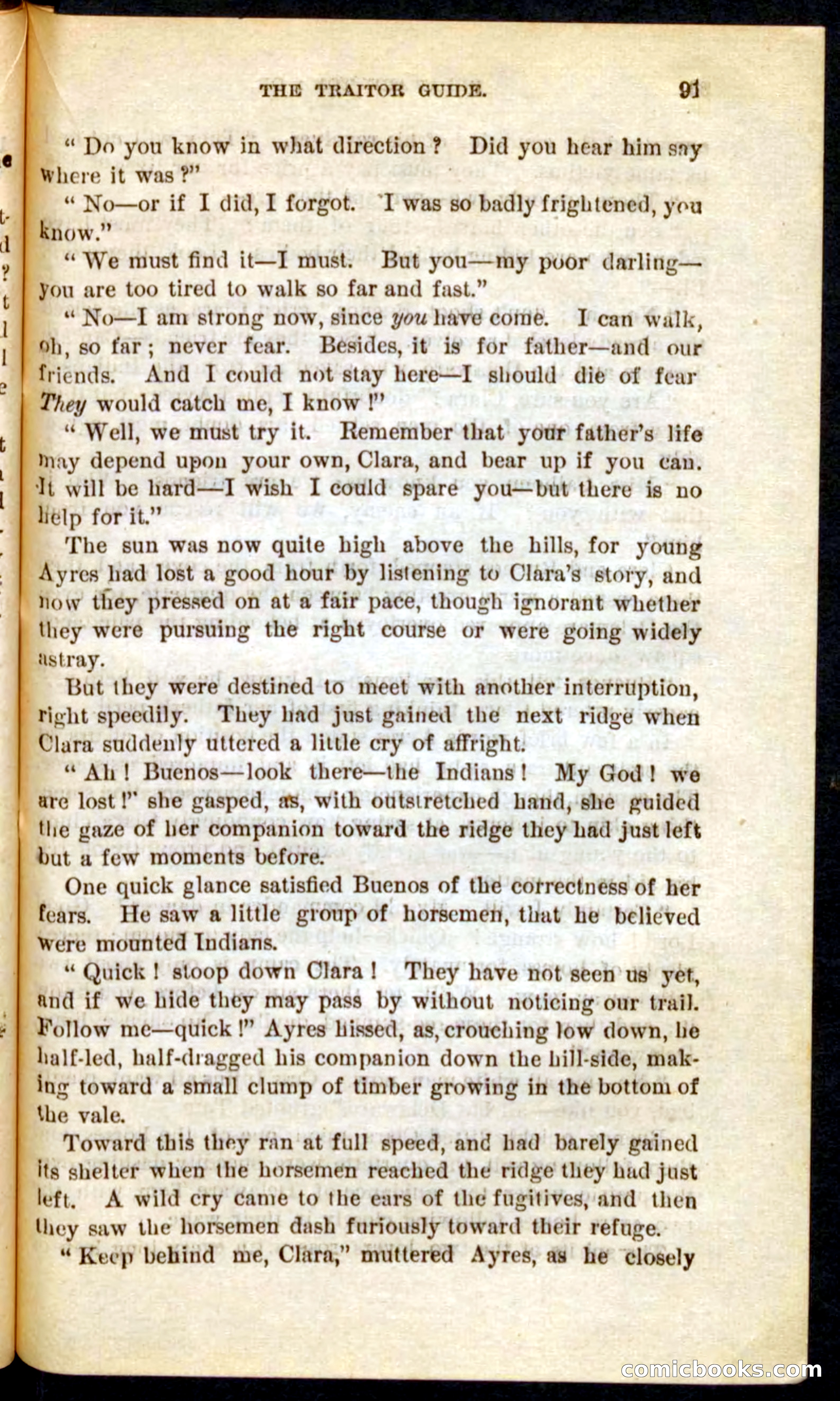 Beadle's Pocket Novels No. 71: Delaware Tom — page 87 of 100