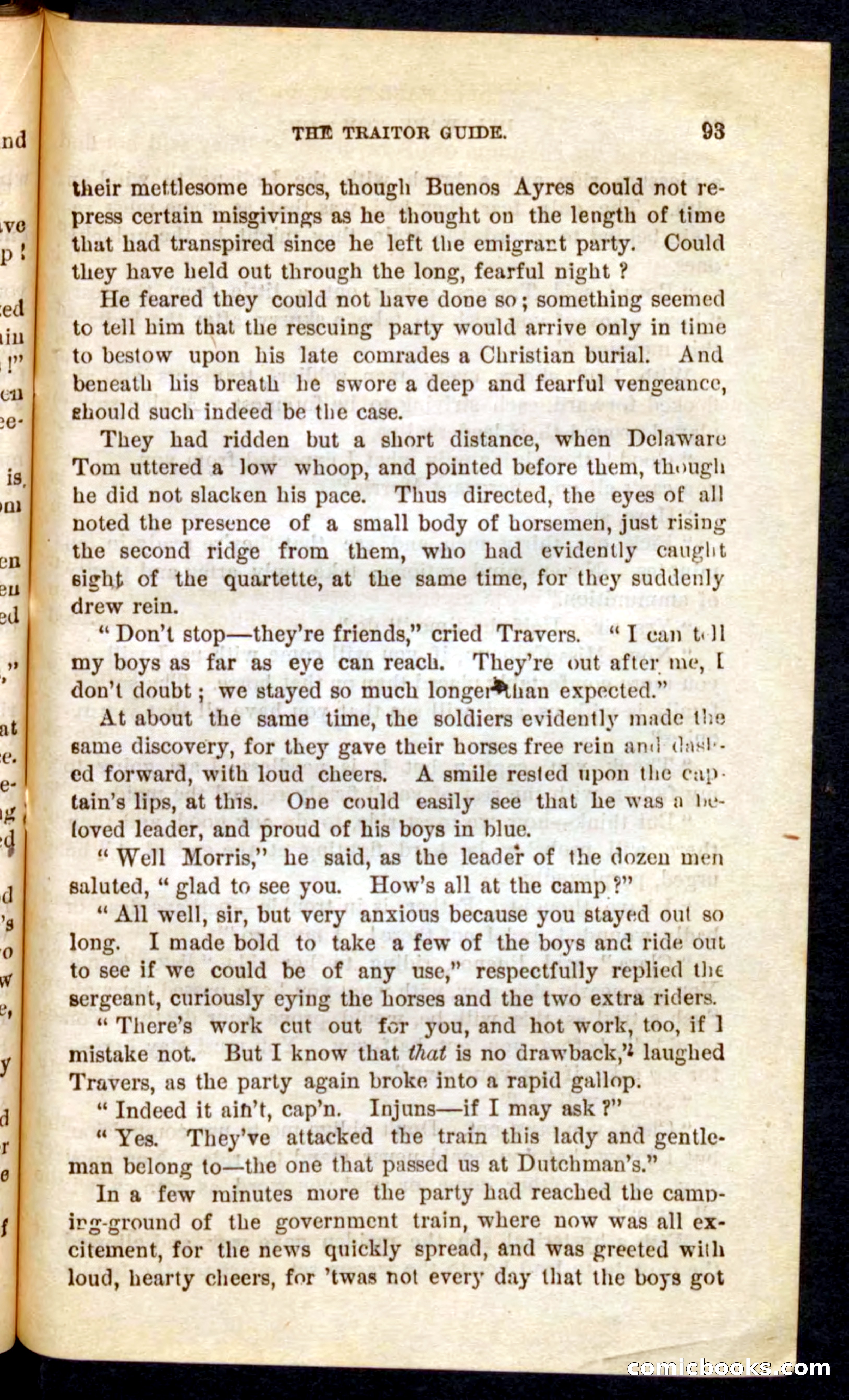 Beadle's Pocket Novels No. 71: Delaware Tom — page 89 of 100