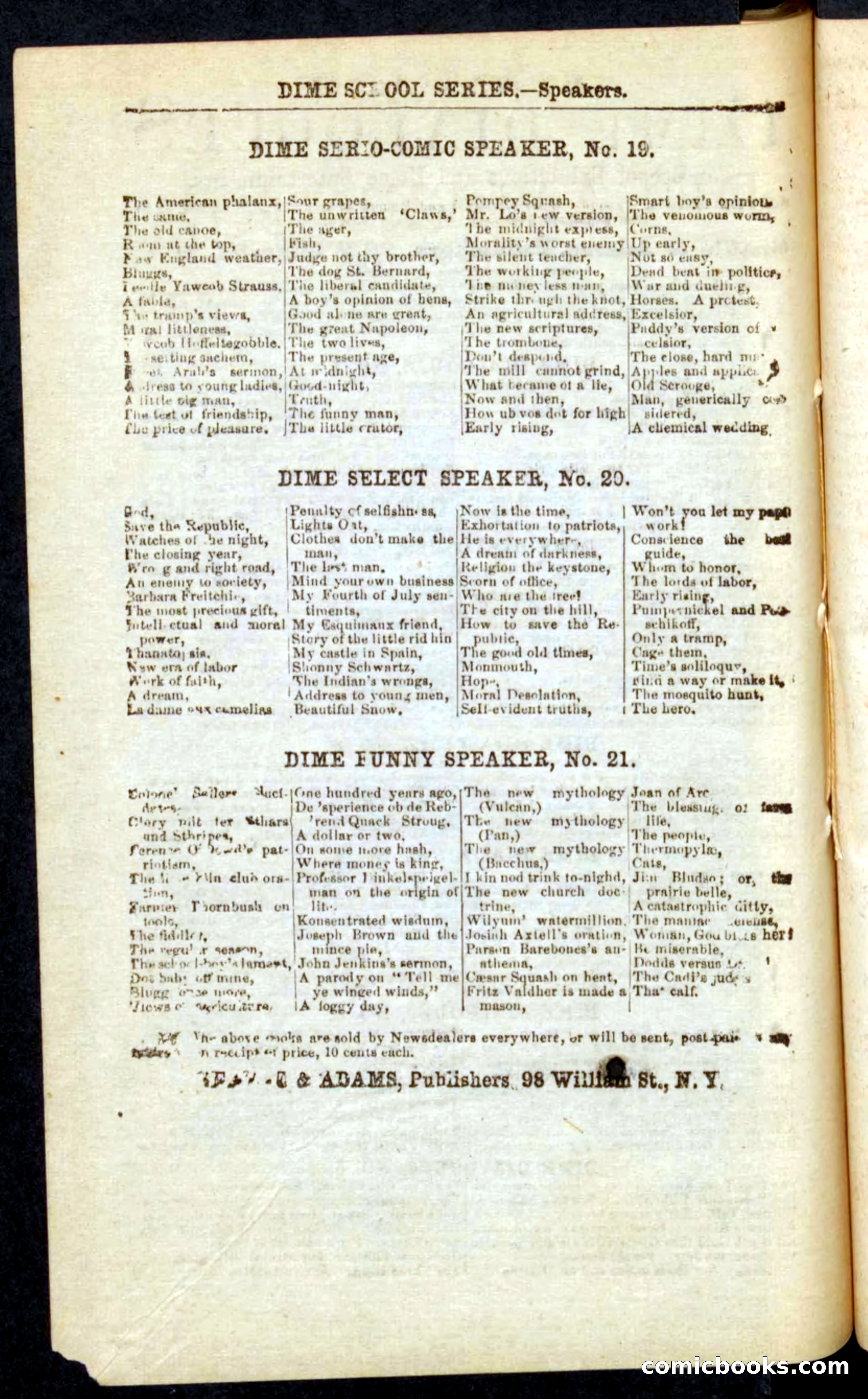 Beadle's Pocket Novels No. 71: Delaware Tom — page 98 of 100