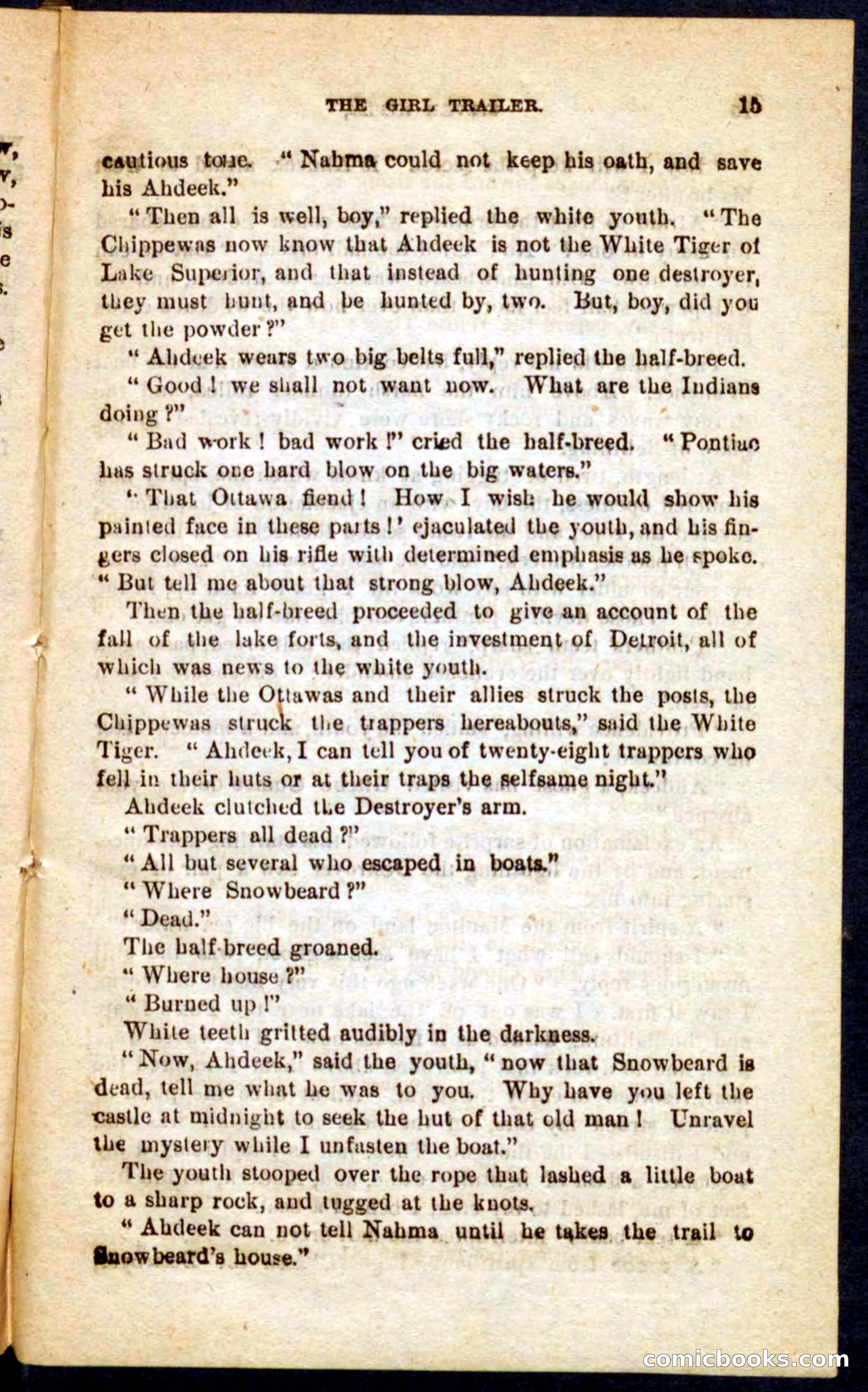 Silver Rifle, the Girl Trailer — page 11 of 100