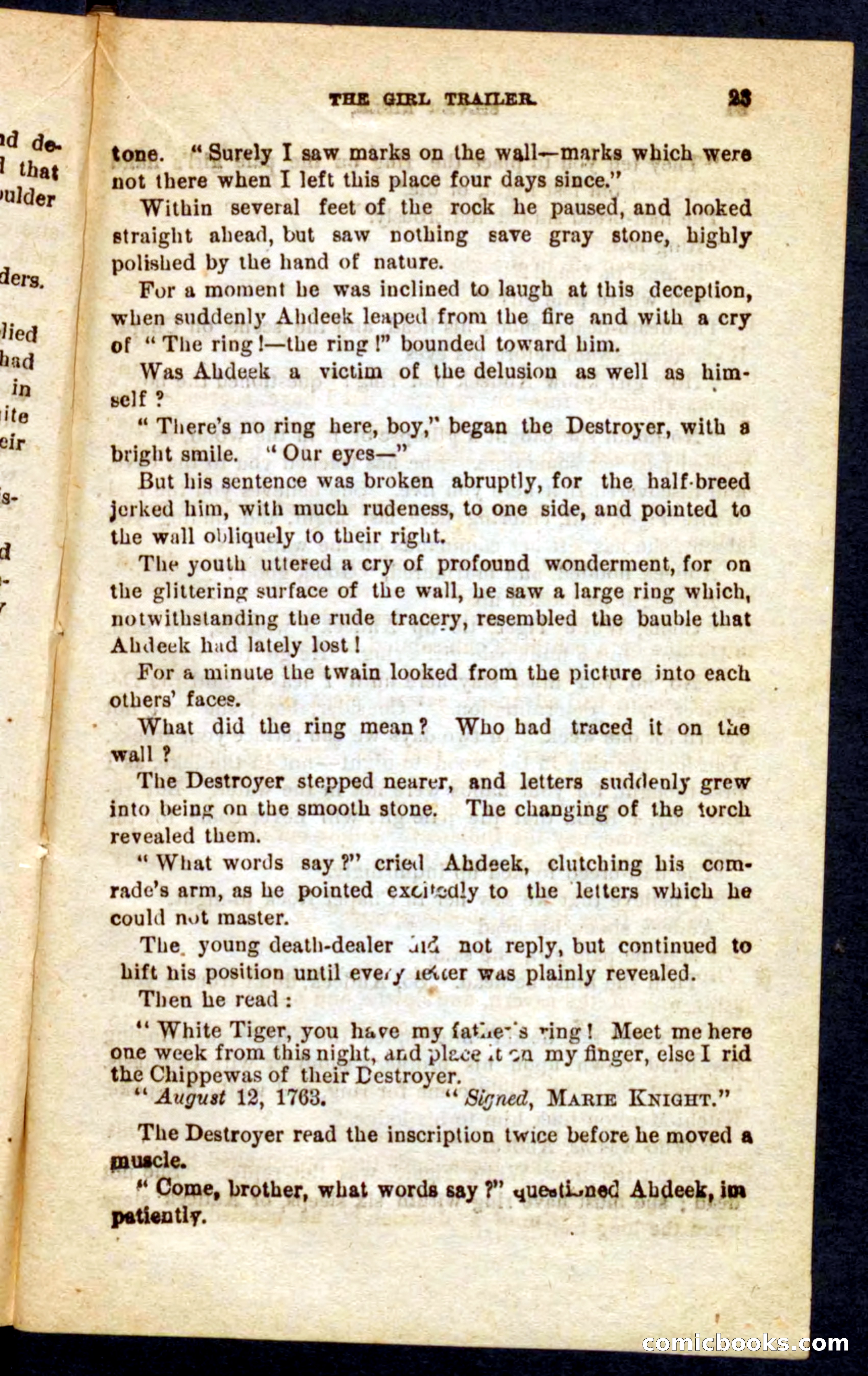 Silver Rifle, the Girl Trailer — page 19 of 100