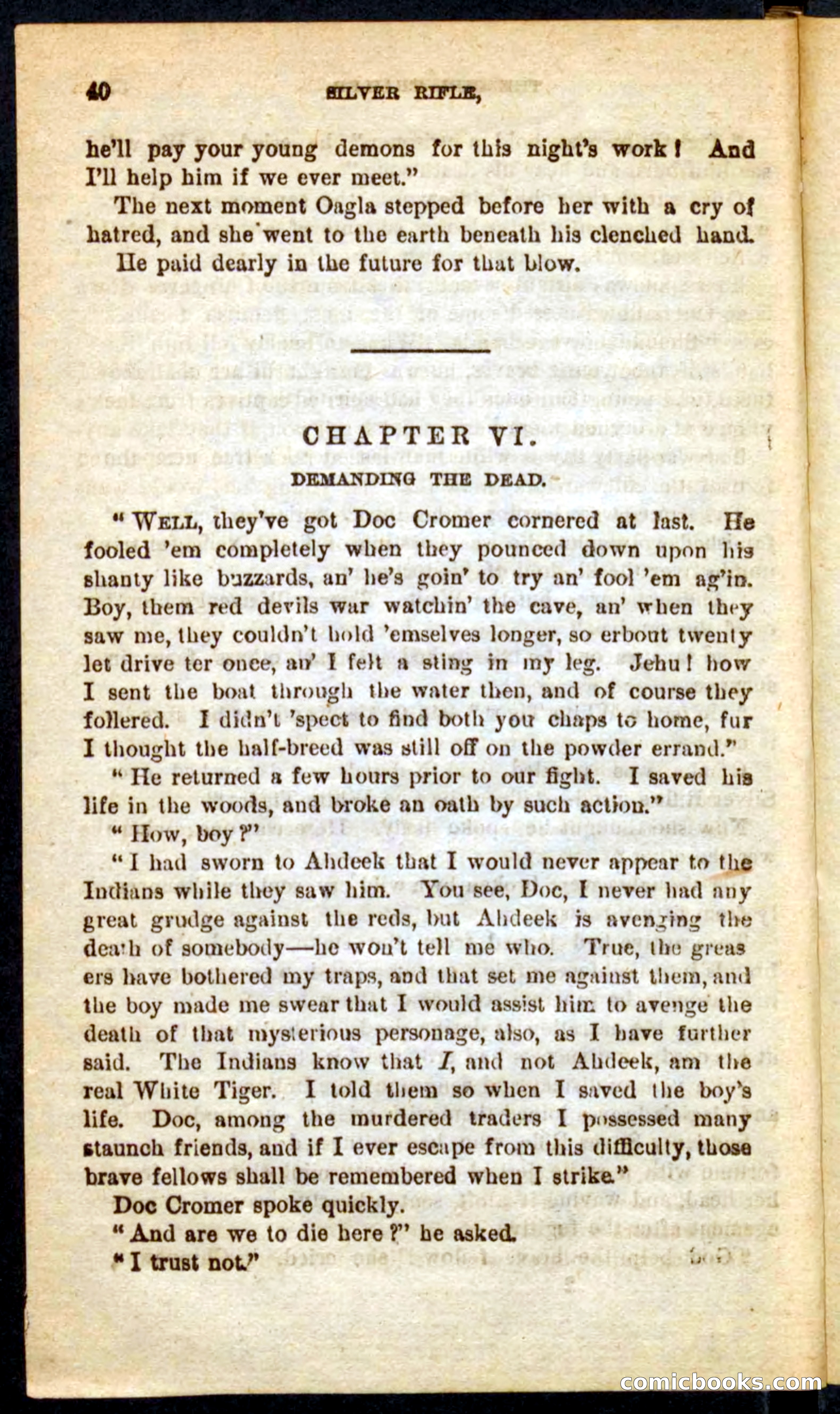 Silver Rifle, the Girl Trailer — page 36 of 100