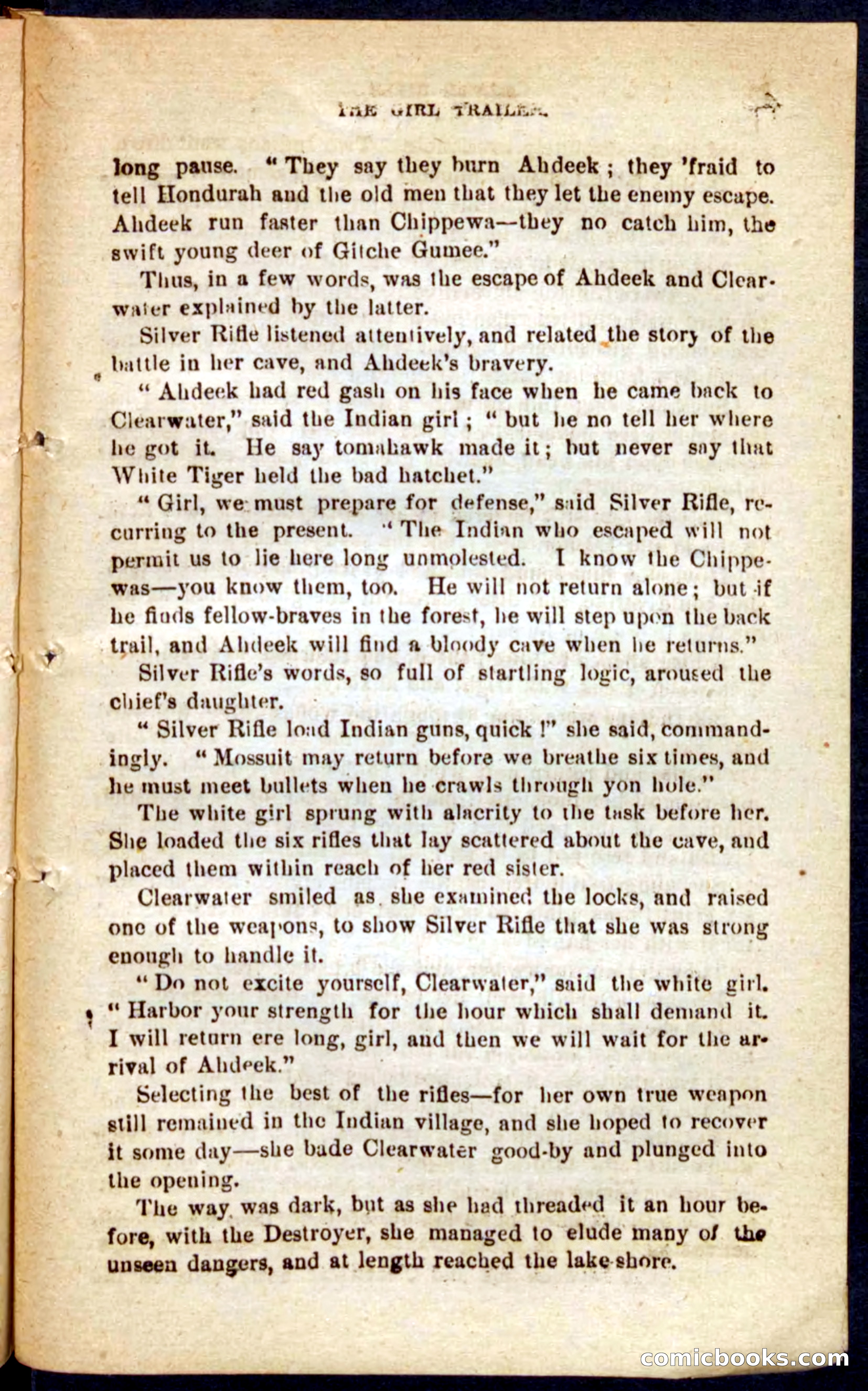 Silver Rifle, the Girl Trailer — page 75 of 100