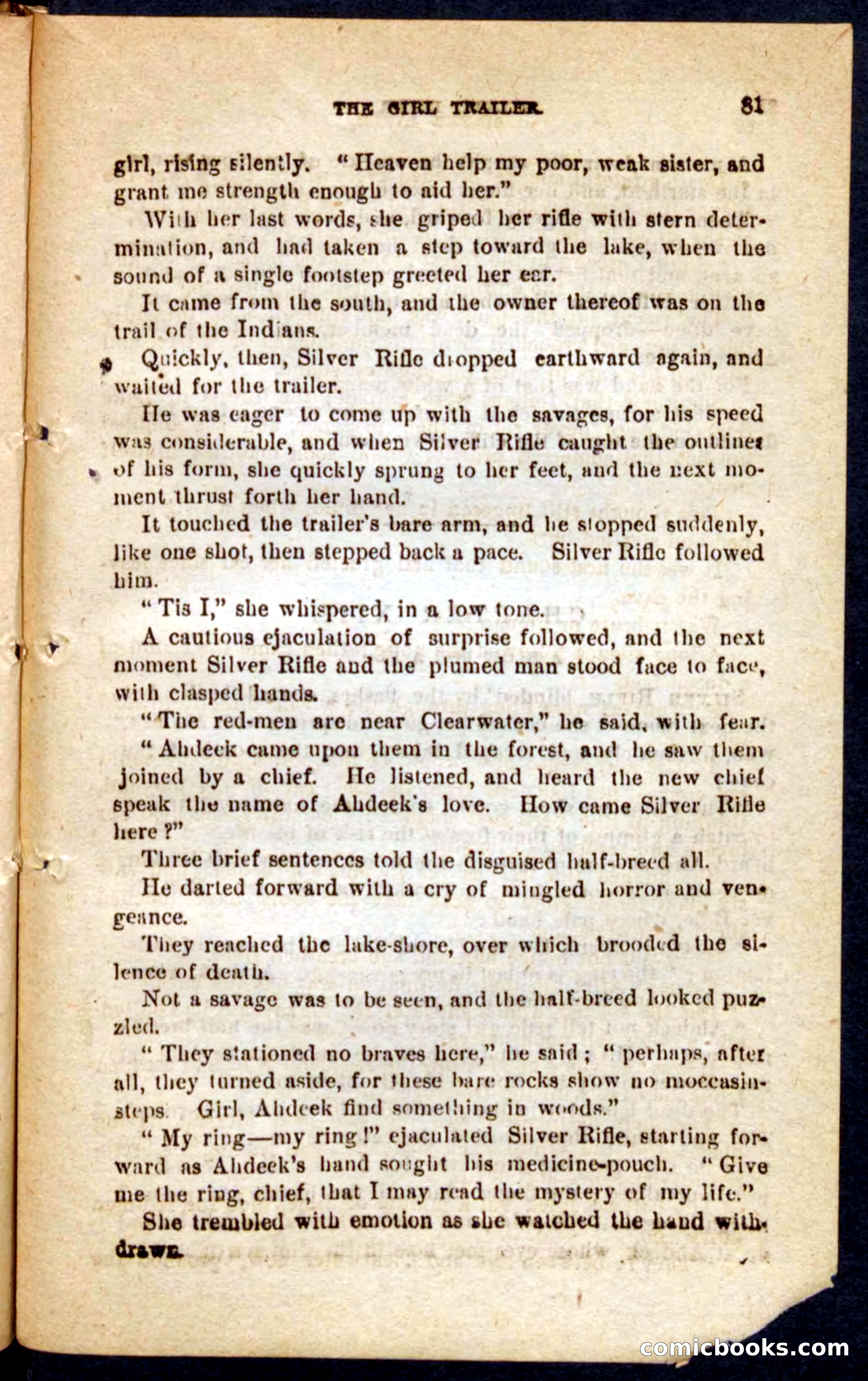 Silver Rifle, the Girl Trailer — page 77 of 100