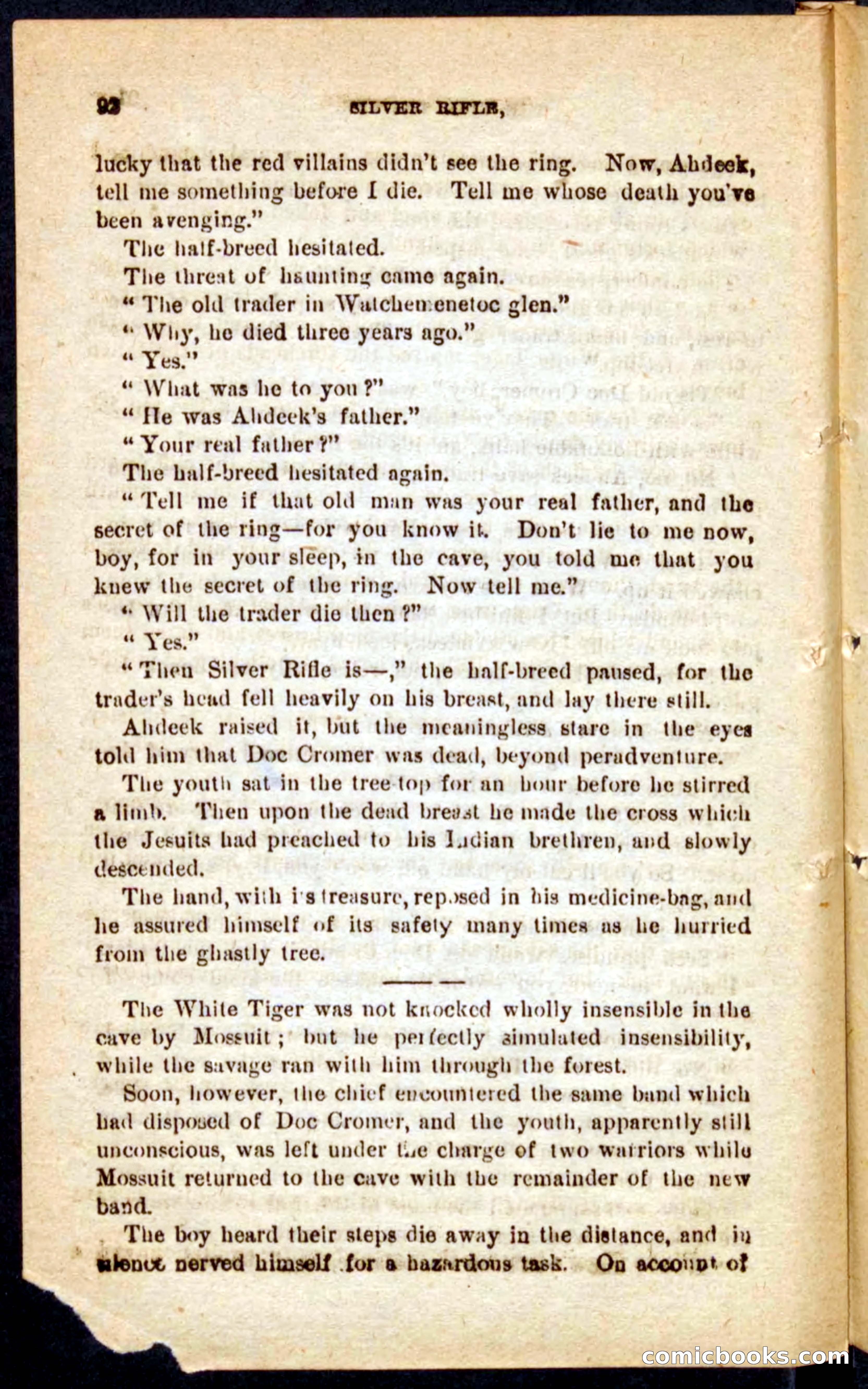 Silver Rifle, the Girl Trailer — page 88 of 100