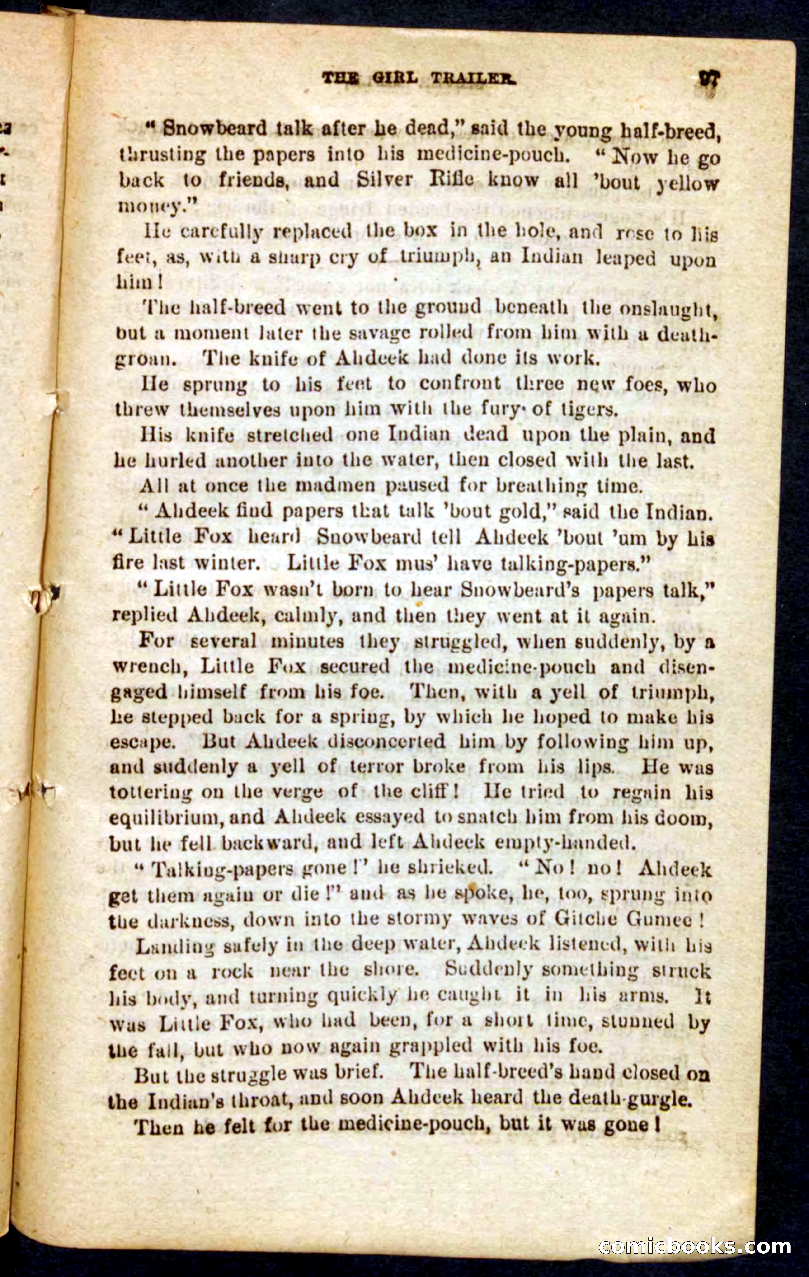 Silver Rifle, the Girl Trailer — page 93 of 100