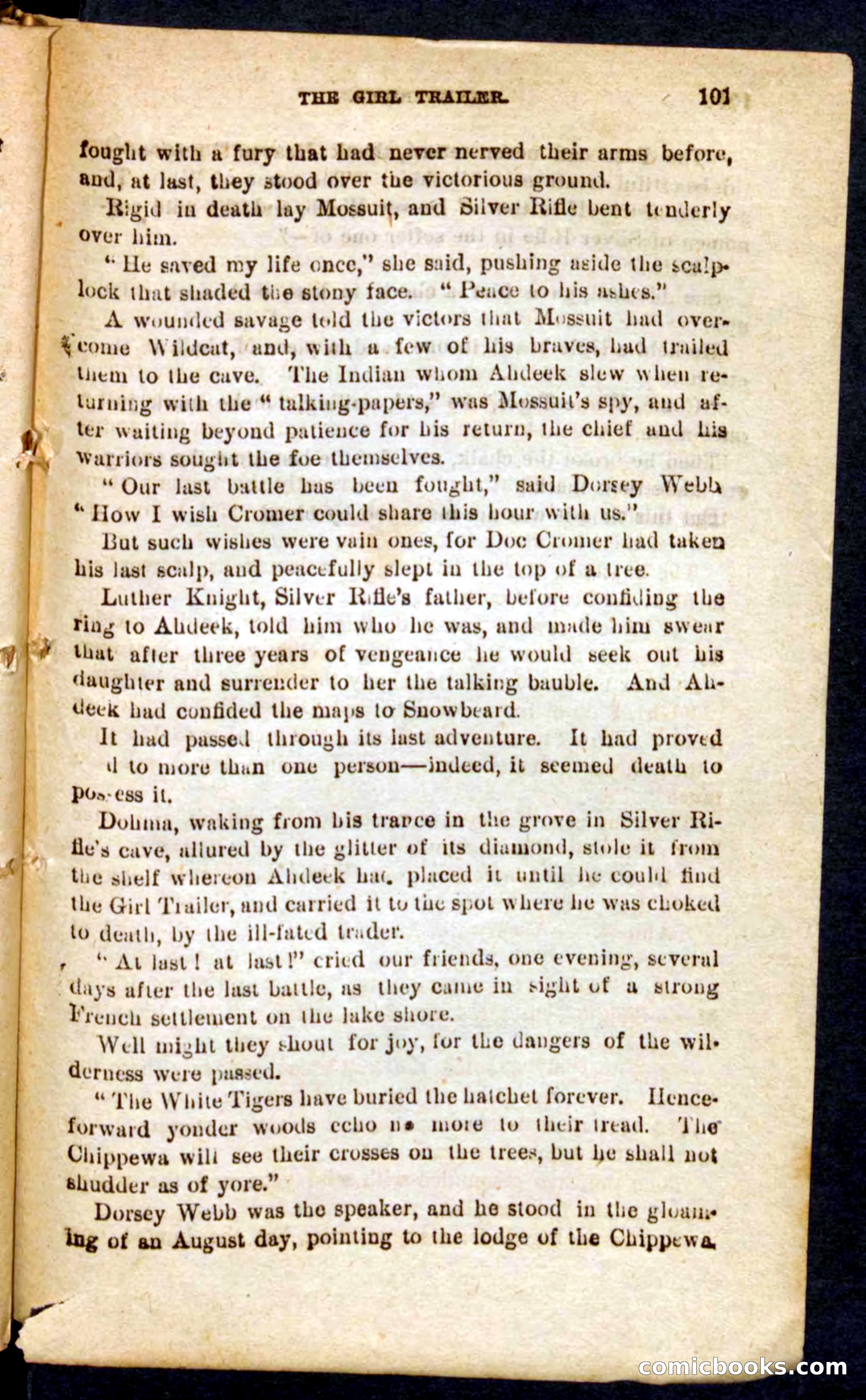 Silver Rifle, the Girl Trailer — page 97 of 100