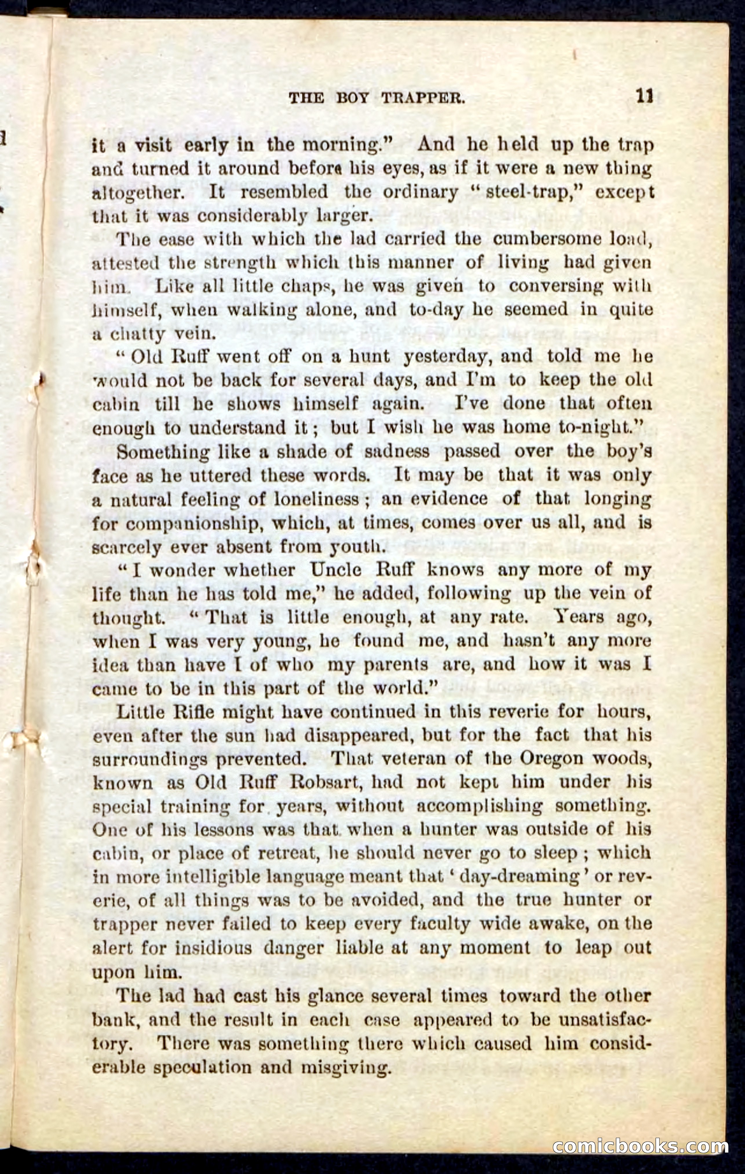 Beadle's Pocket Novels No. 74: Little Rifle, the Boy Trapper — page 7 of 100