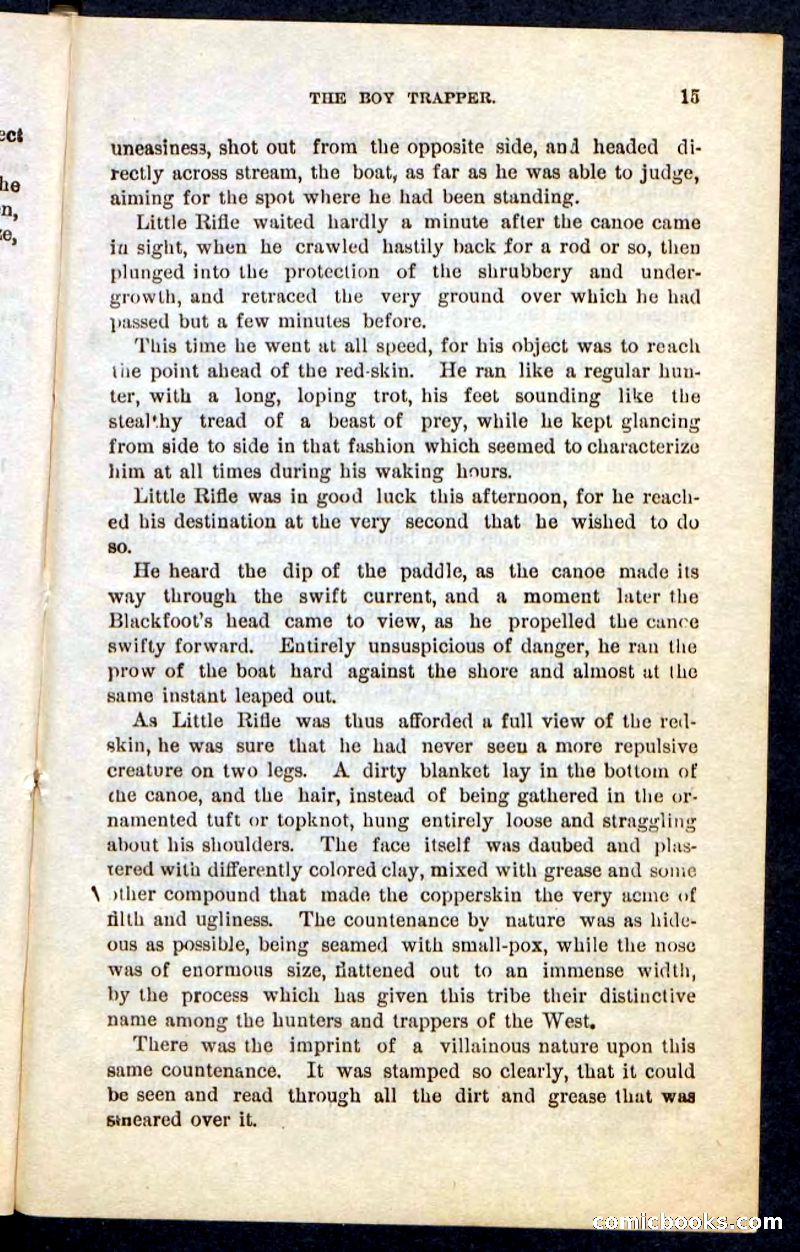 Beadle's Pocket Novels No. 74: Little Rifle, the Boy Trapper — page 11 of 100