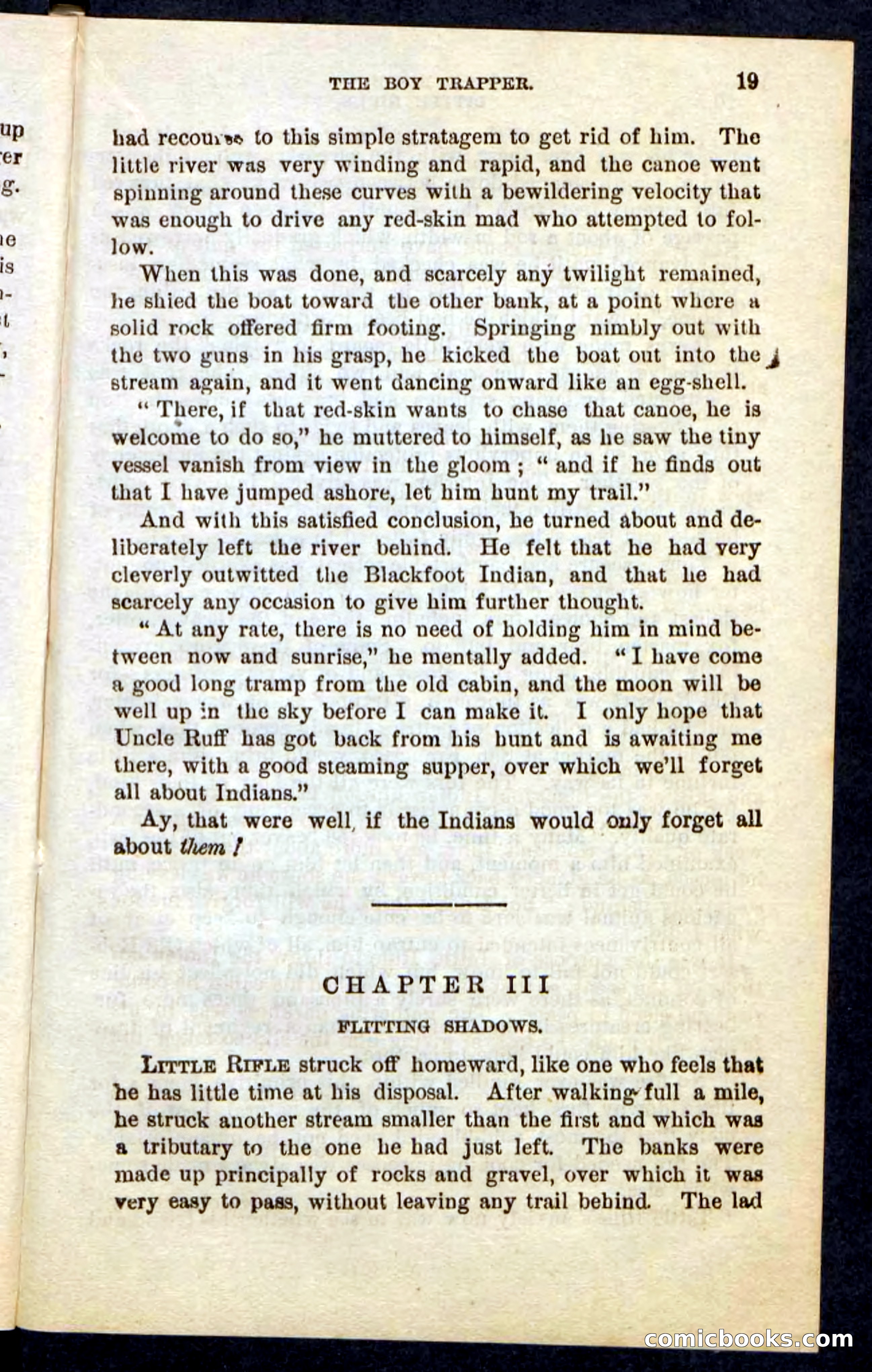Beadle's Pocket Novels No. 74: Little Rifle, the Boy Trapper — page 15 of 100
