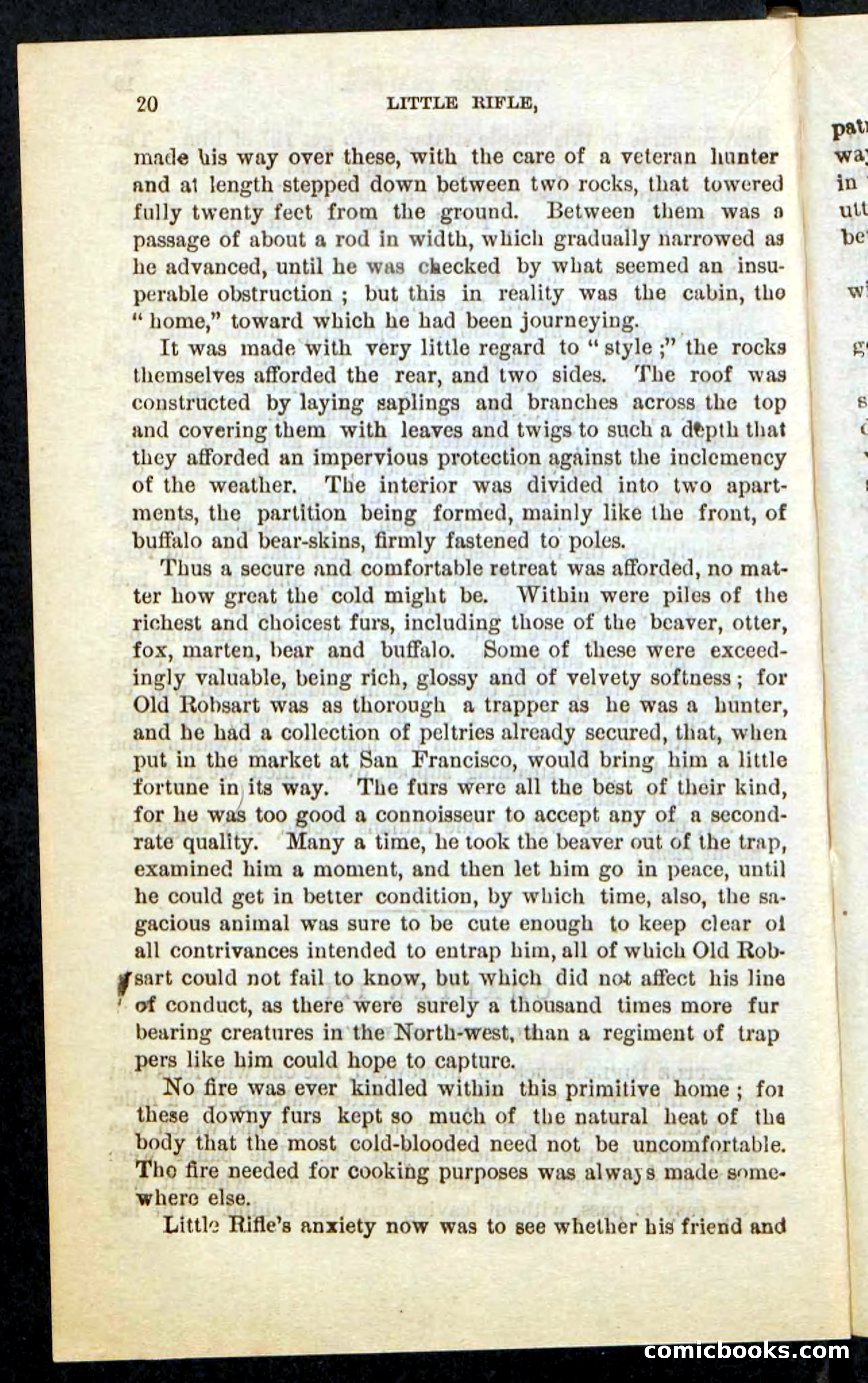 Beadle's Pocket Novels No. 74: Little Rifle, the Boy Trapper — page 16 of 100
