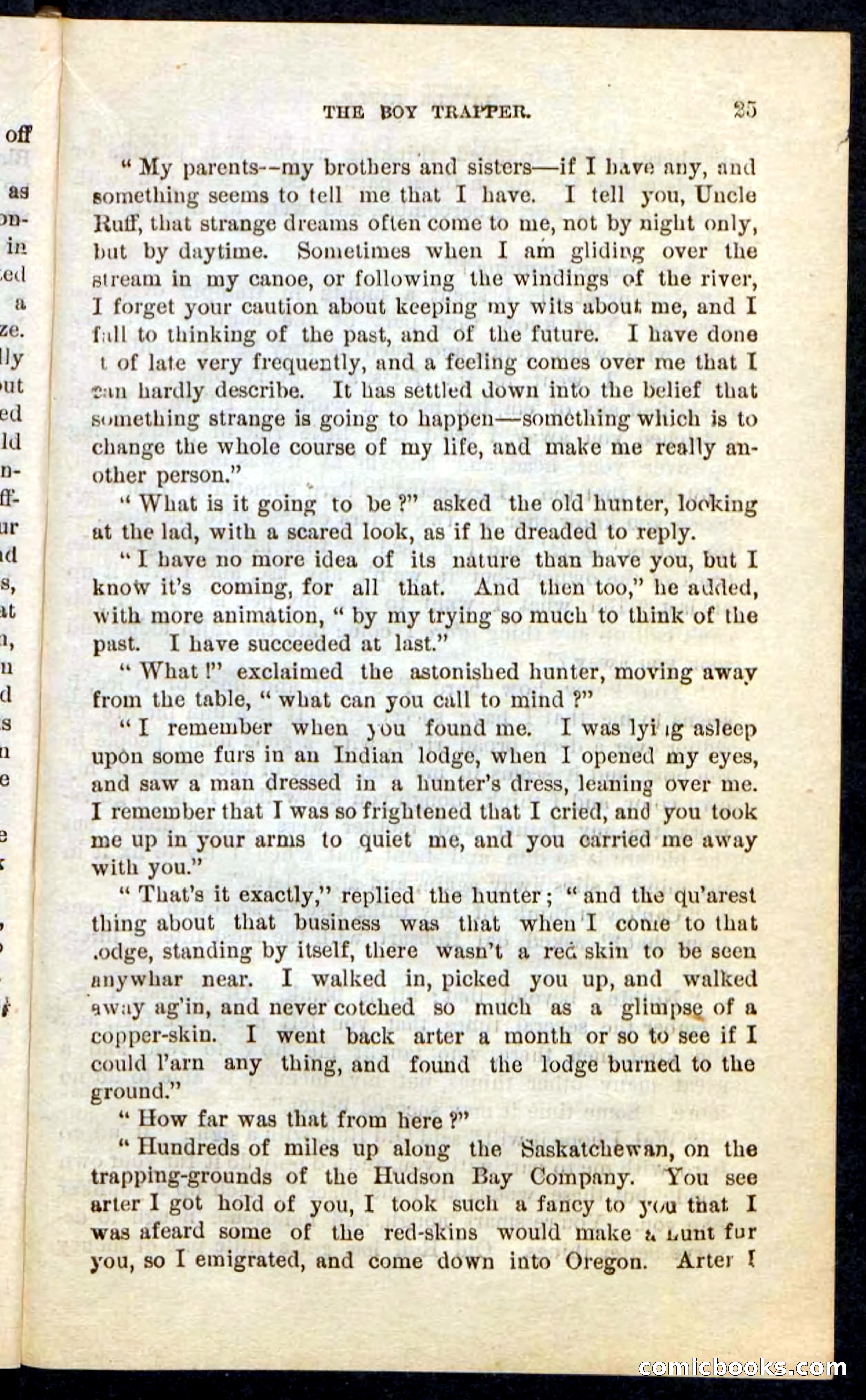 Beadle's Pocket Novels No. 74: Little Rifle, the Boy Trapper — page 21 of 100