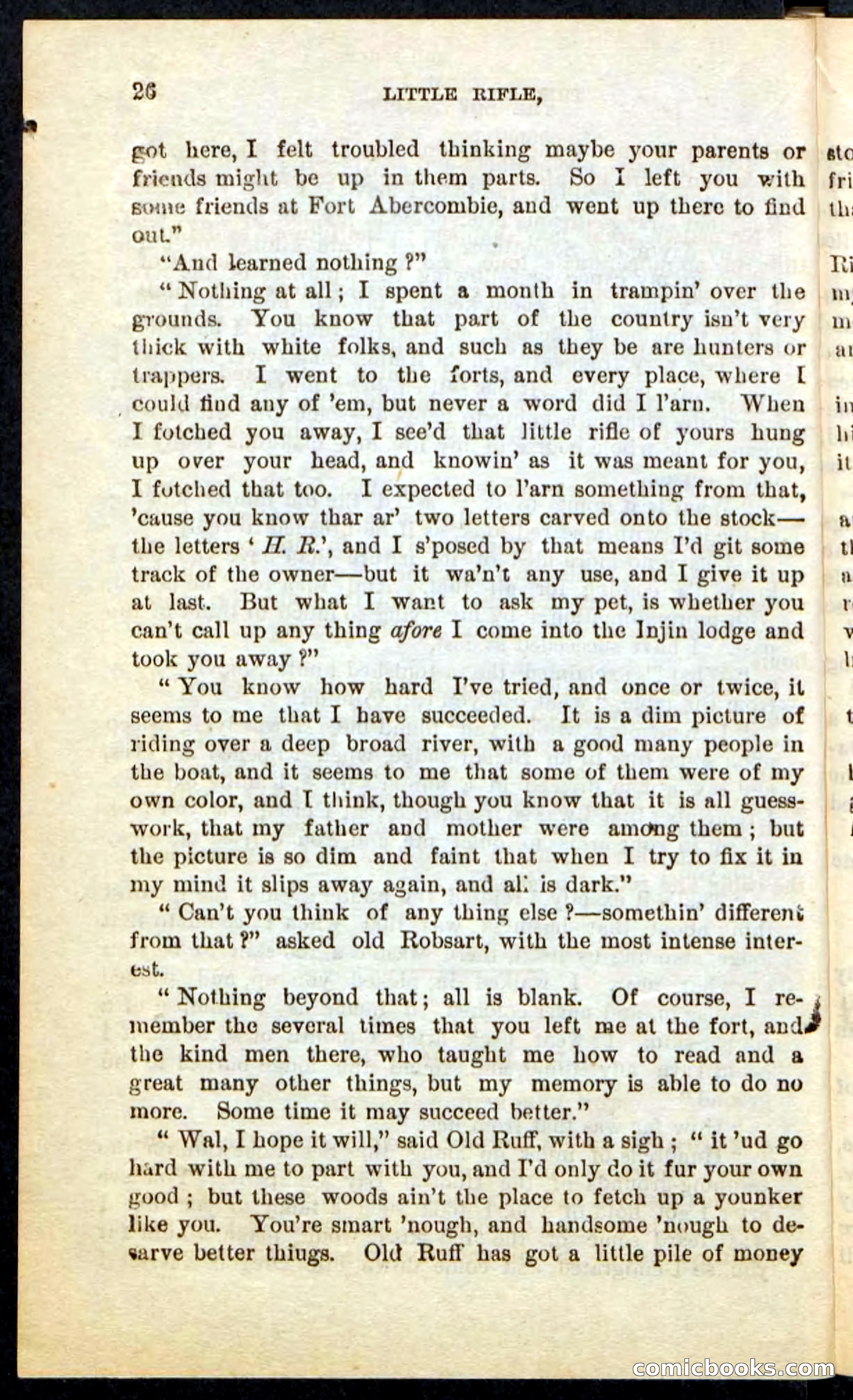 Beadle's Pocket Novels No. 74: Little Rifle, the Boy Trapper — page 22 of 100