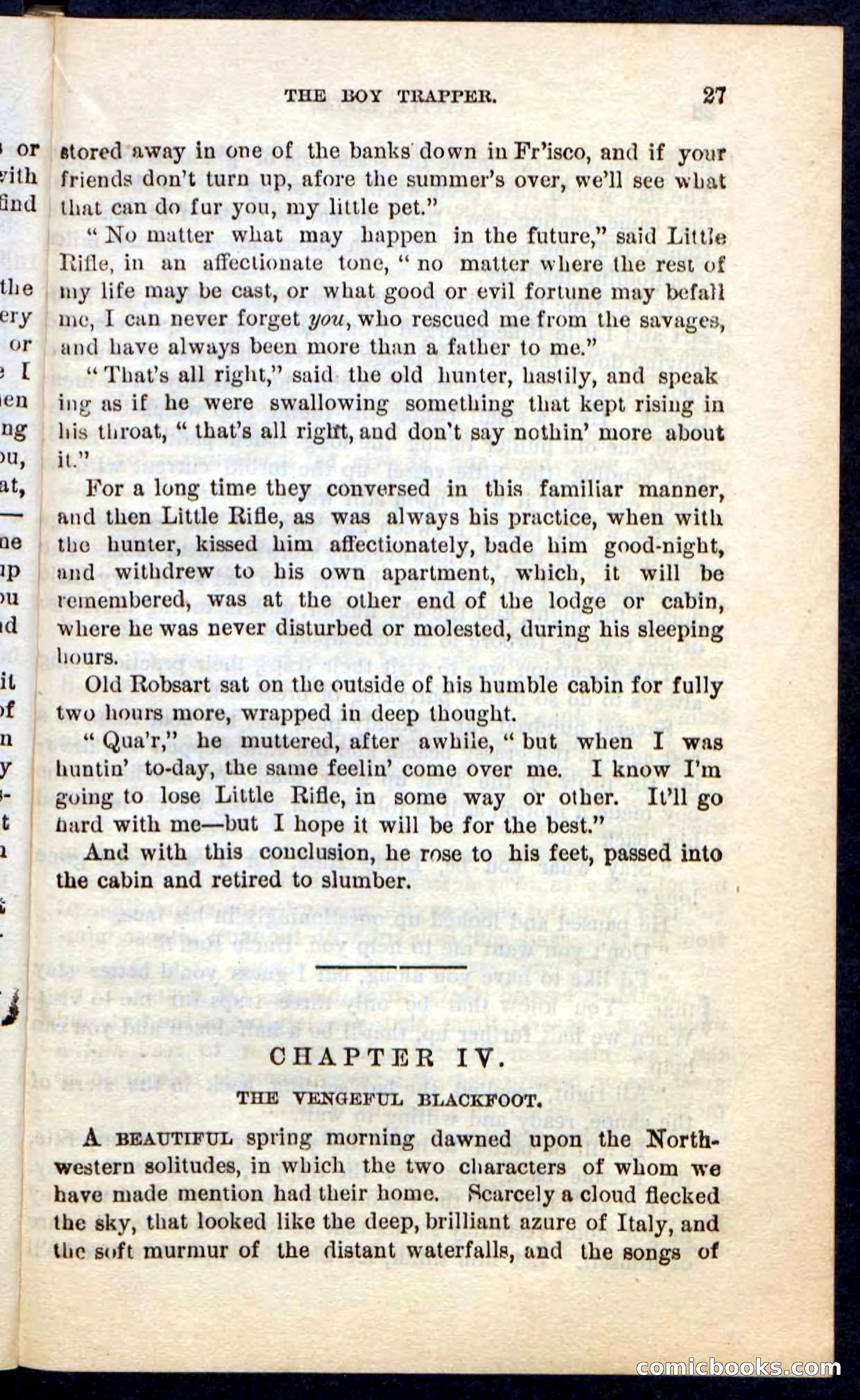 Beadle's Pocket Novels No. 74: Little Rifle, the Boy Trapper — page 23 of 100