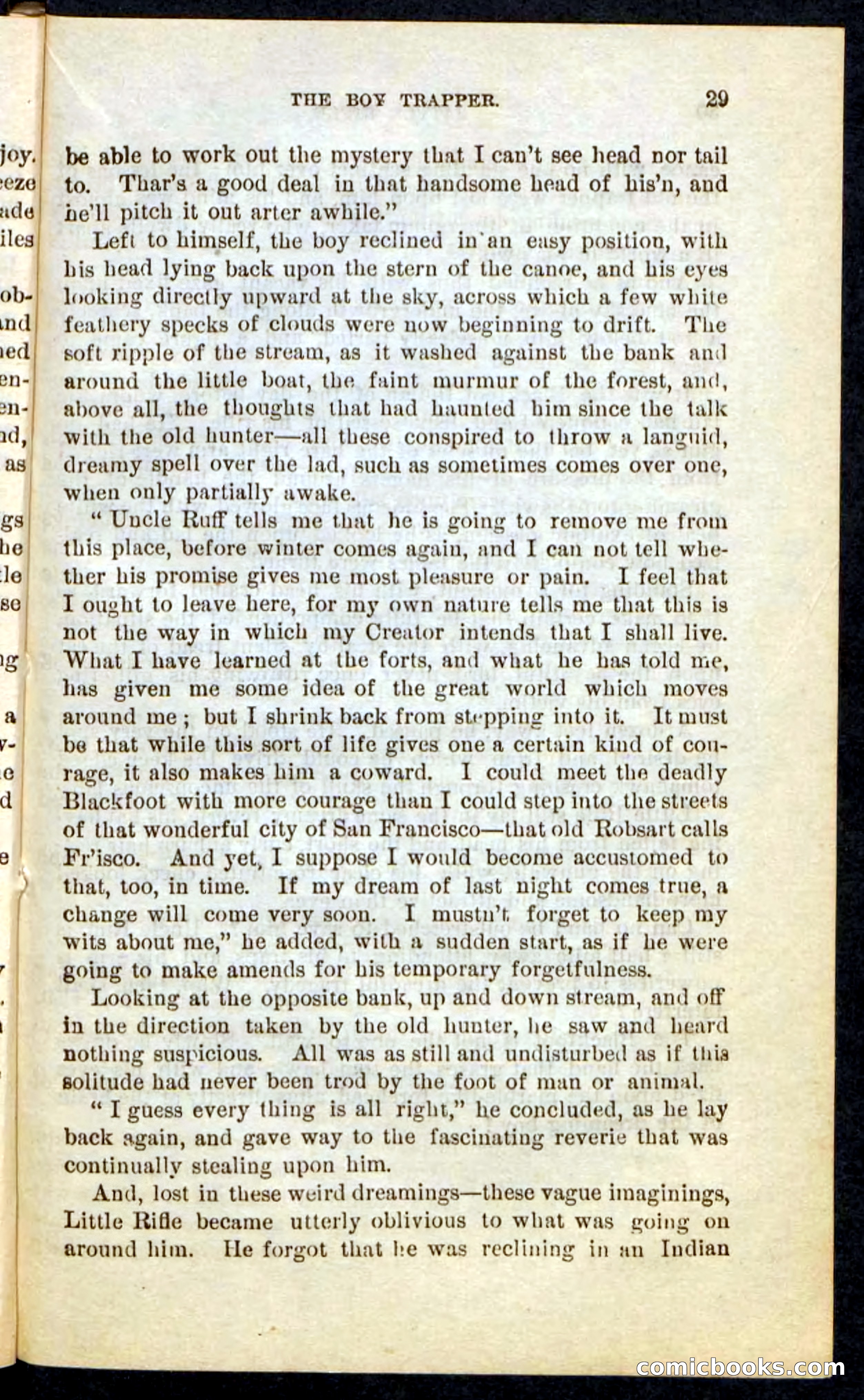 Beadle's Pocket Novels No. 74: Little Rifle, the Boy Trapper — page 25 of 100