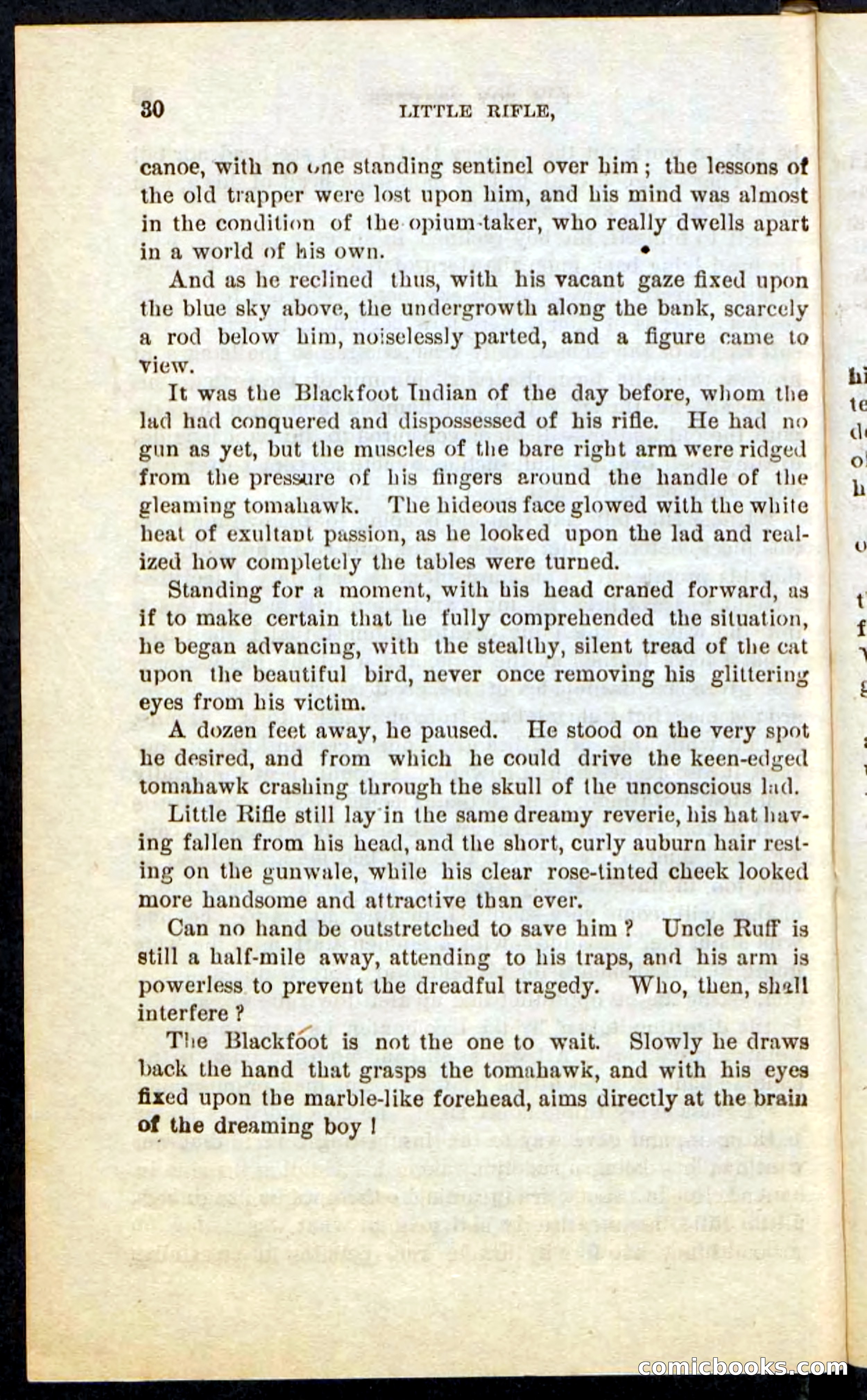 Beadle's Pocket Novels No. 74: Little Rifle, the Boy Trapper — page 26 of 100