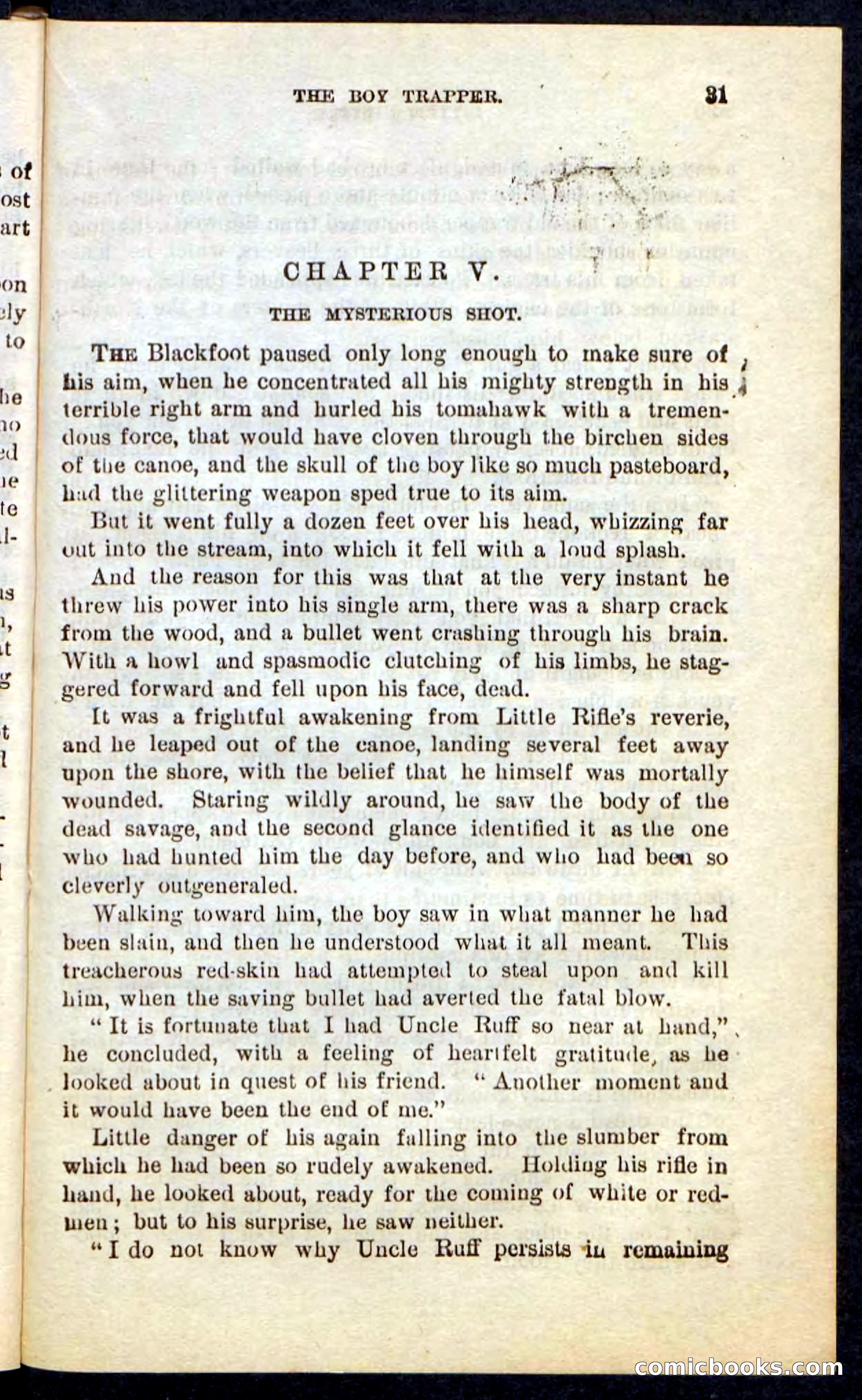 Beadle's Pocket Novels No. 74: Little Rifle, the Boy Trapper — page 27 of 100