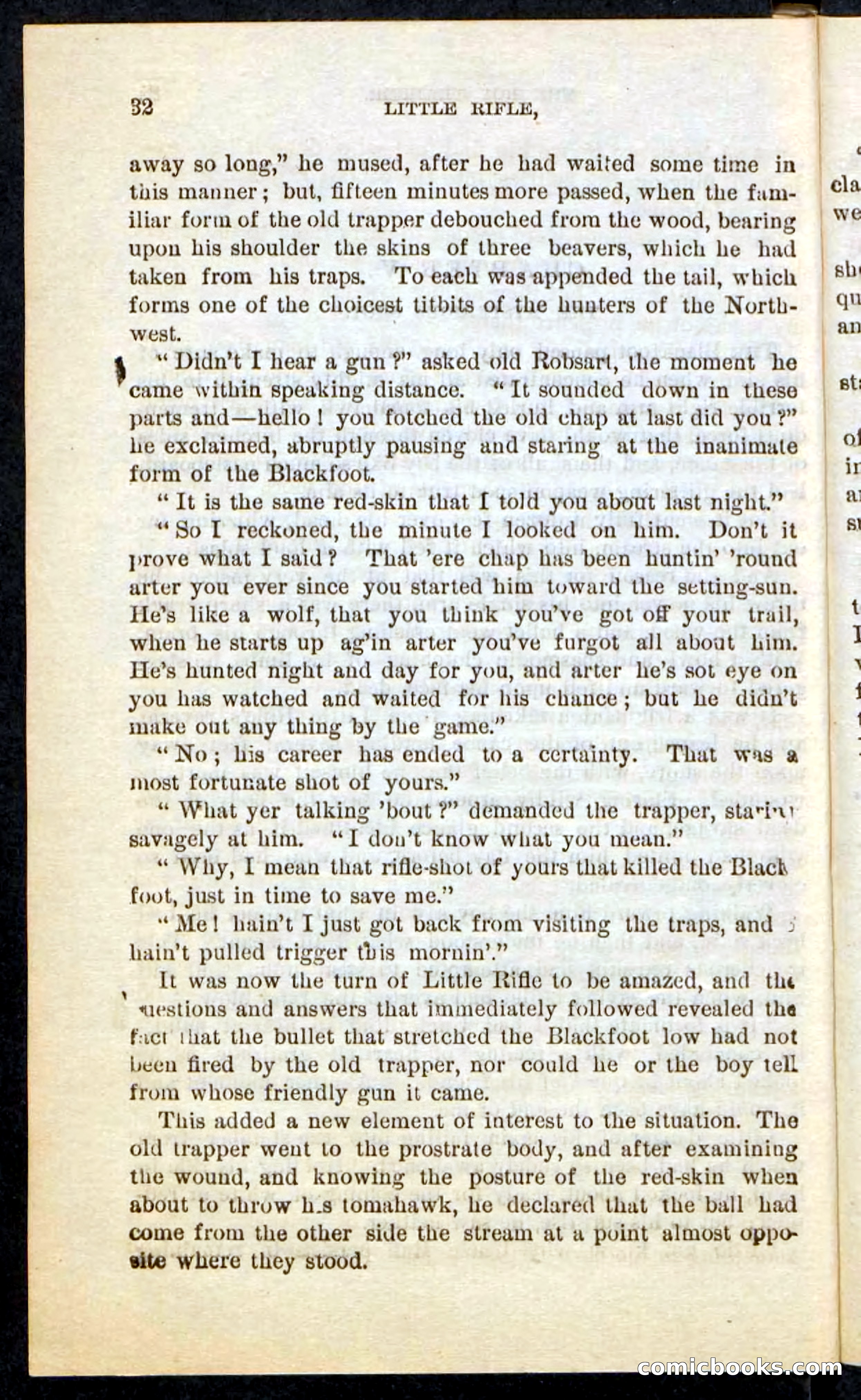 Beadle's Pocket Novels No. 74: Little Rifle, the Boy Trapper — page 28 of 100