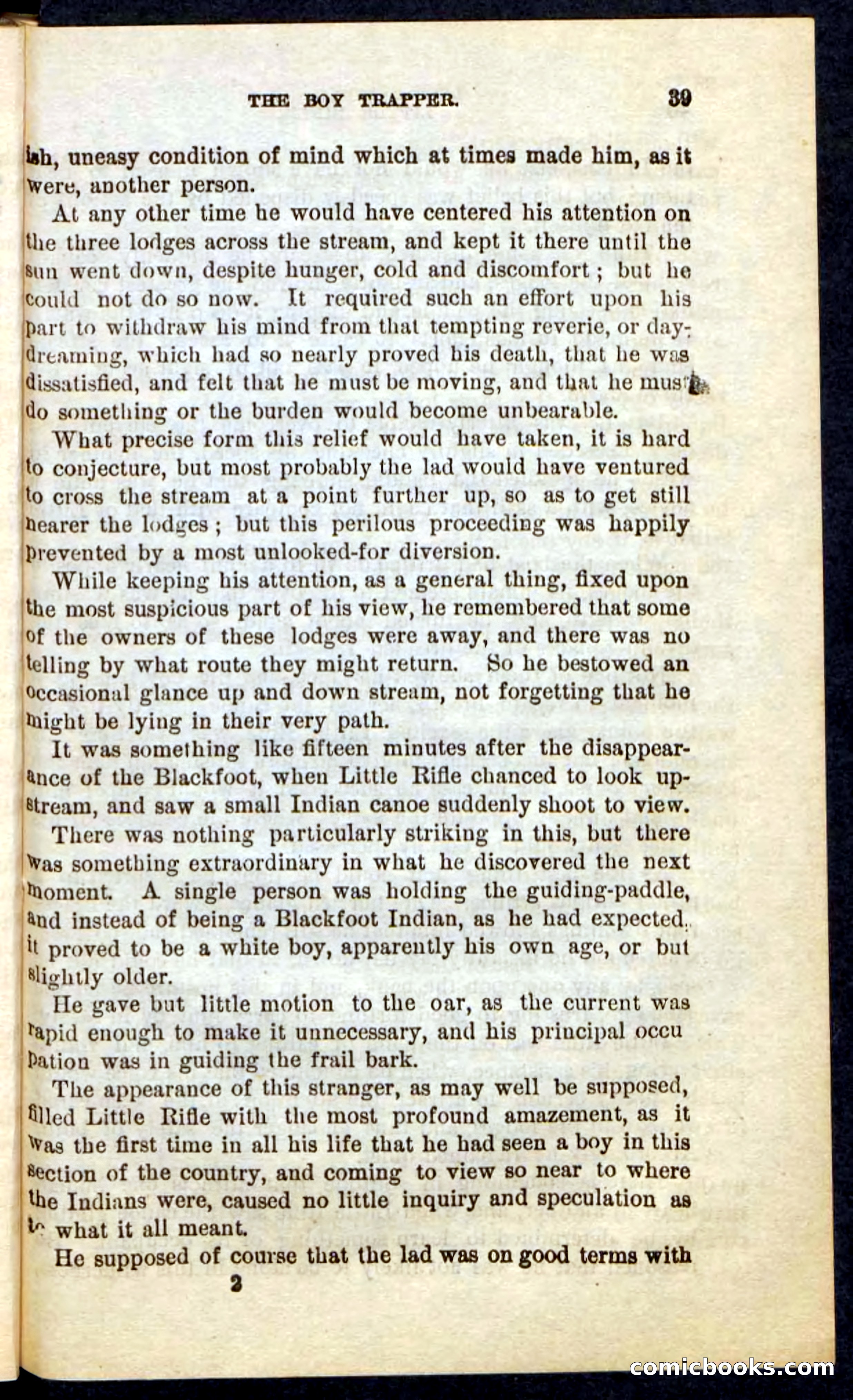 Beadle's Pocket Novels No. 74: Little Rifle, the Boy Trapper — page 35 of 100