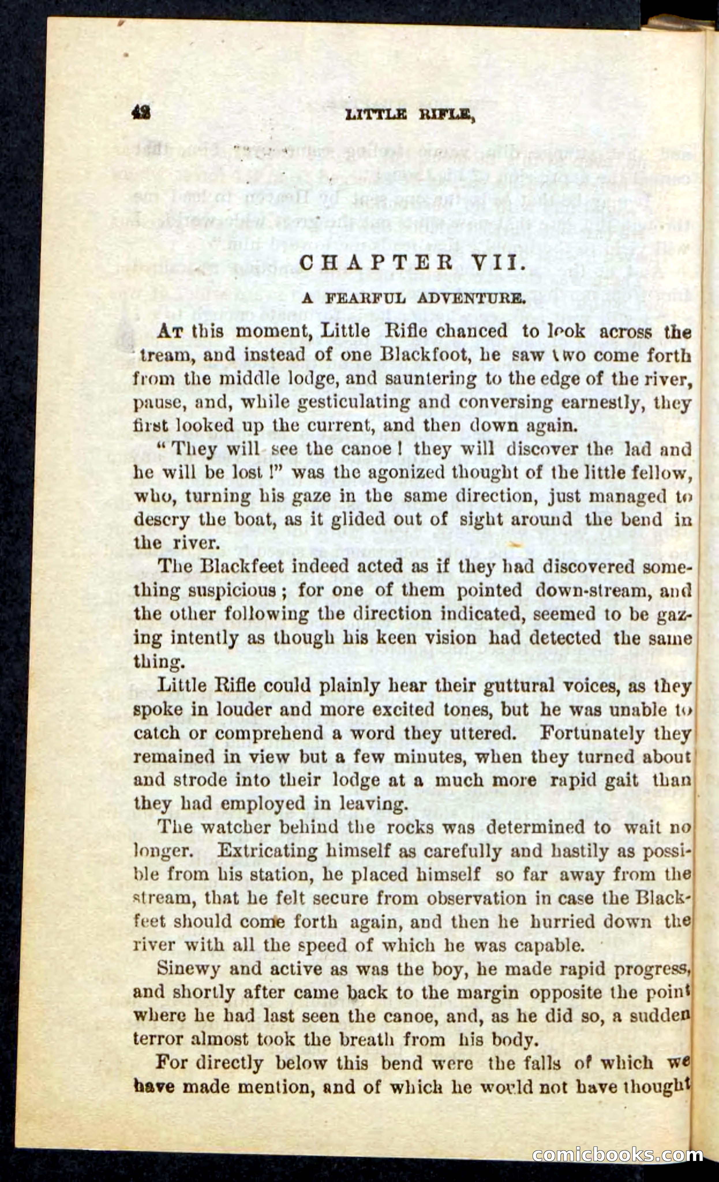 Beadle's Pocket Novels No. 74: Little Rifle, the Boy Trapper — page 38 of 100