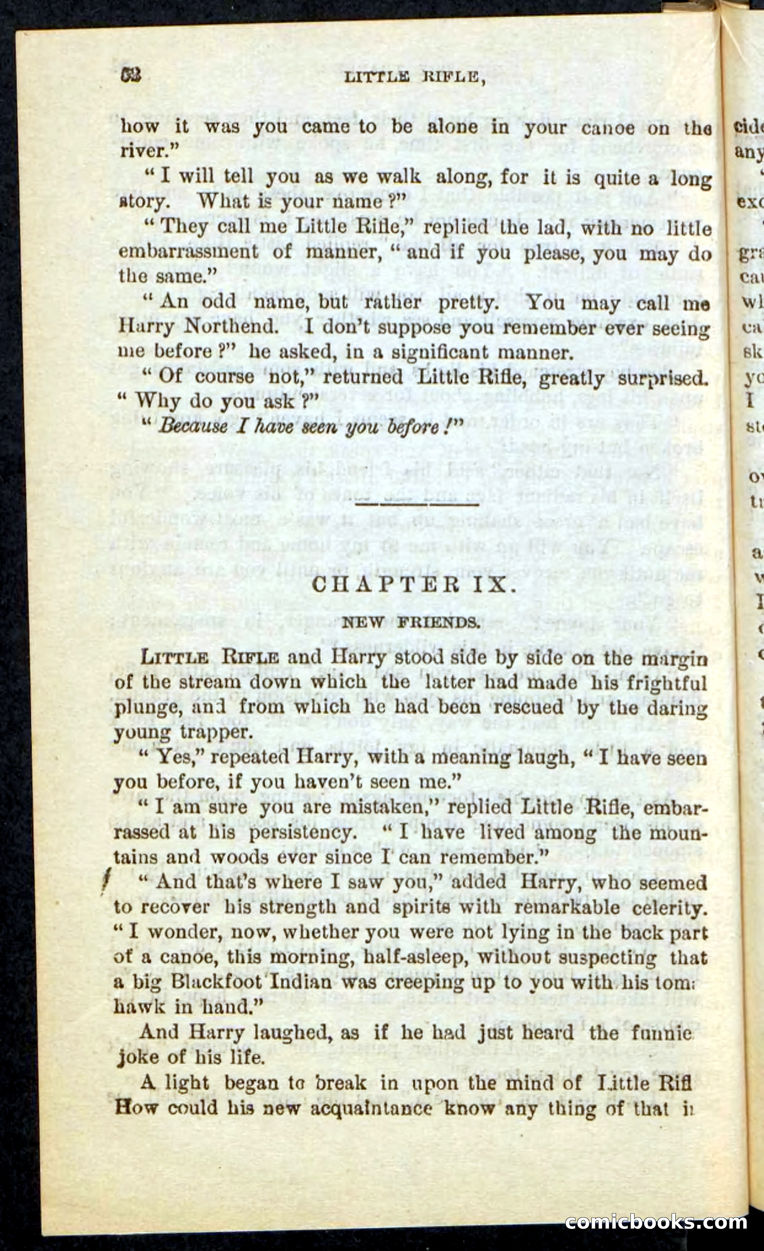 Beadle's Pocket Novels No. 74: Little Rifle, the Boy Trapper — page 48 of 100