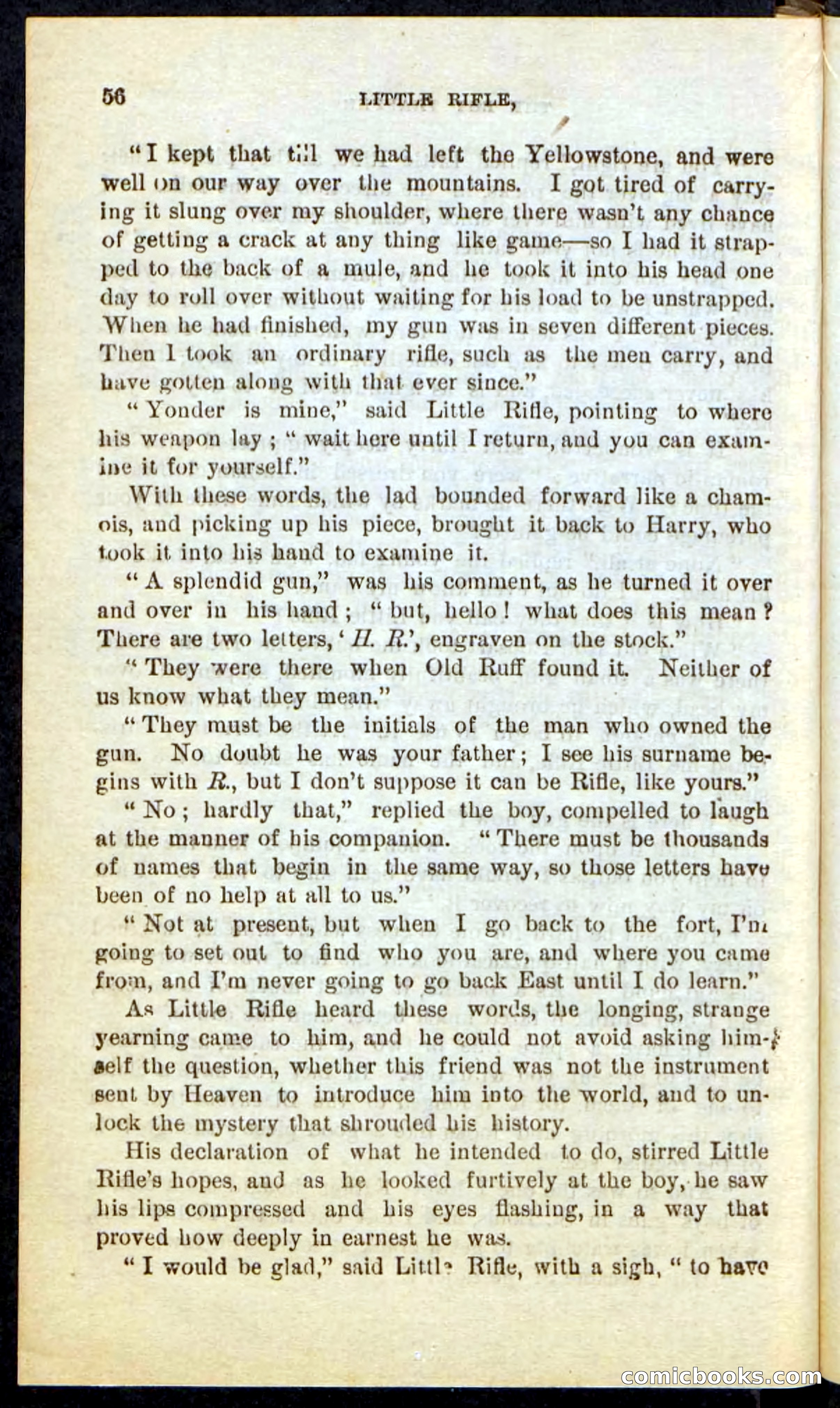 Beadle's Pocket Novels No. 74: Little Rifle, the Boy Trapper — page 52 of 100