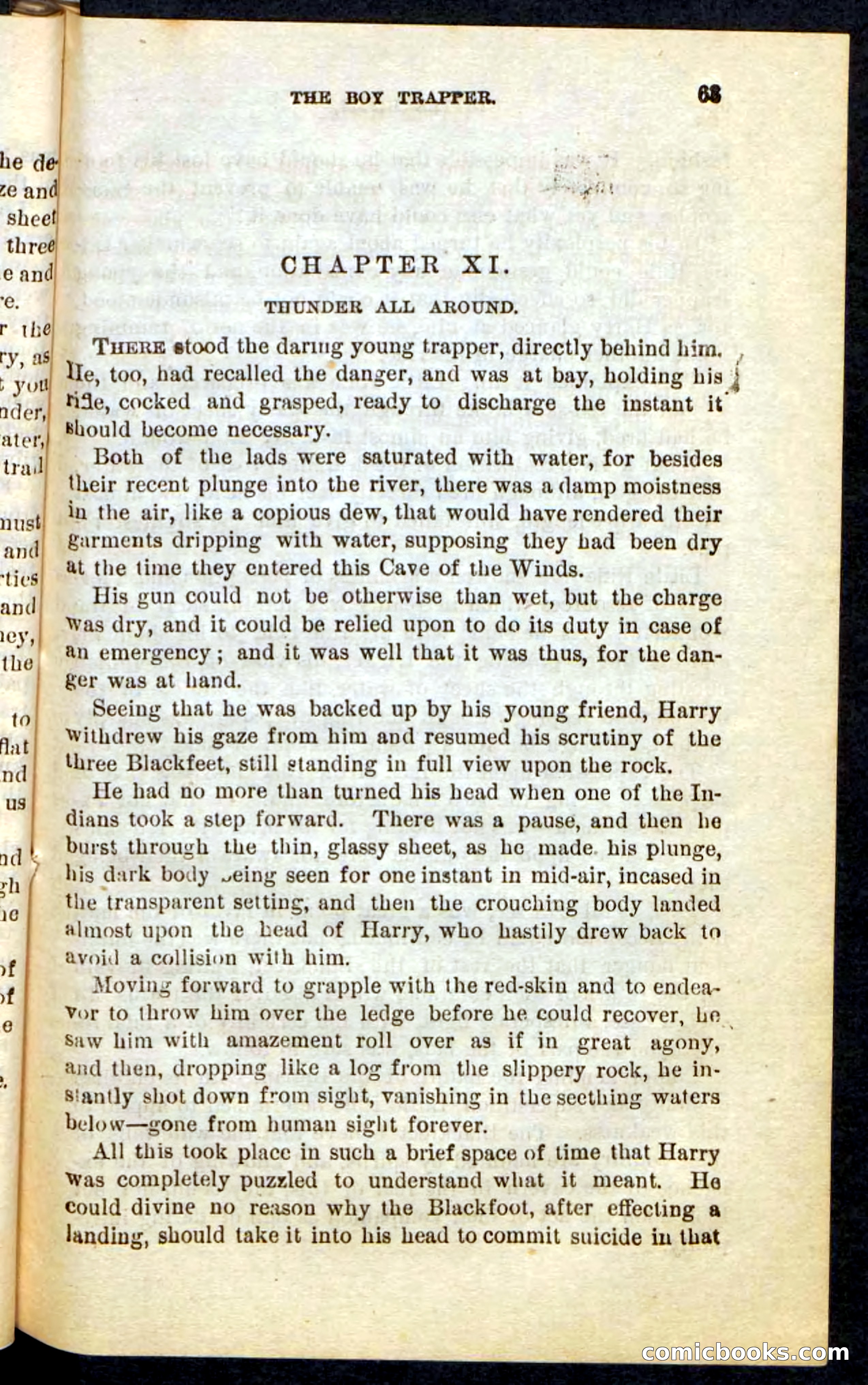 Beadle's Pocket Novels No. 74: Little Rifle, the Boy Trapper — page 59 of 100