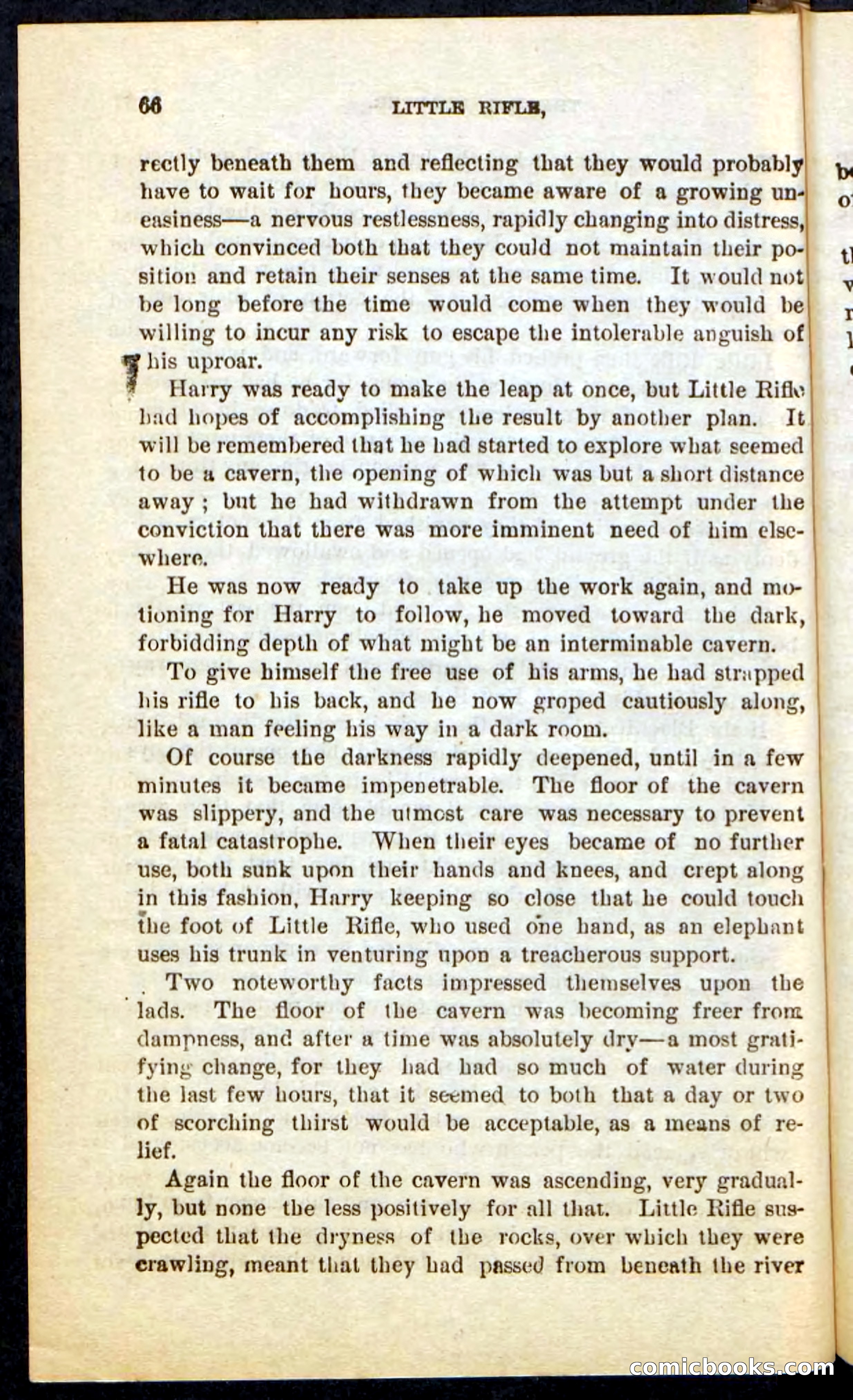 Beadle's Pocket Novels No. 74: Little Rifle, the Boy Trapper — page 62 of 100