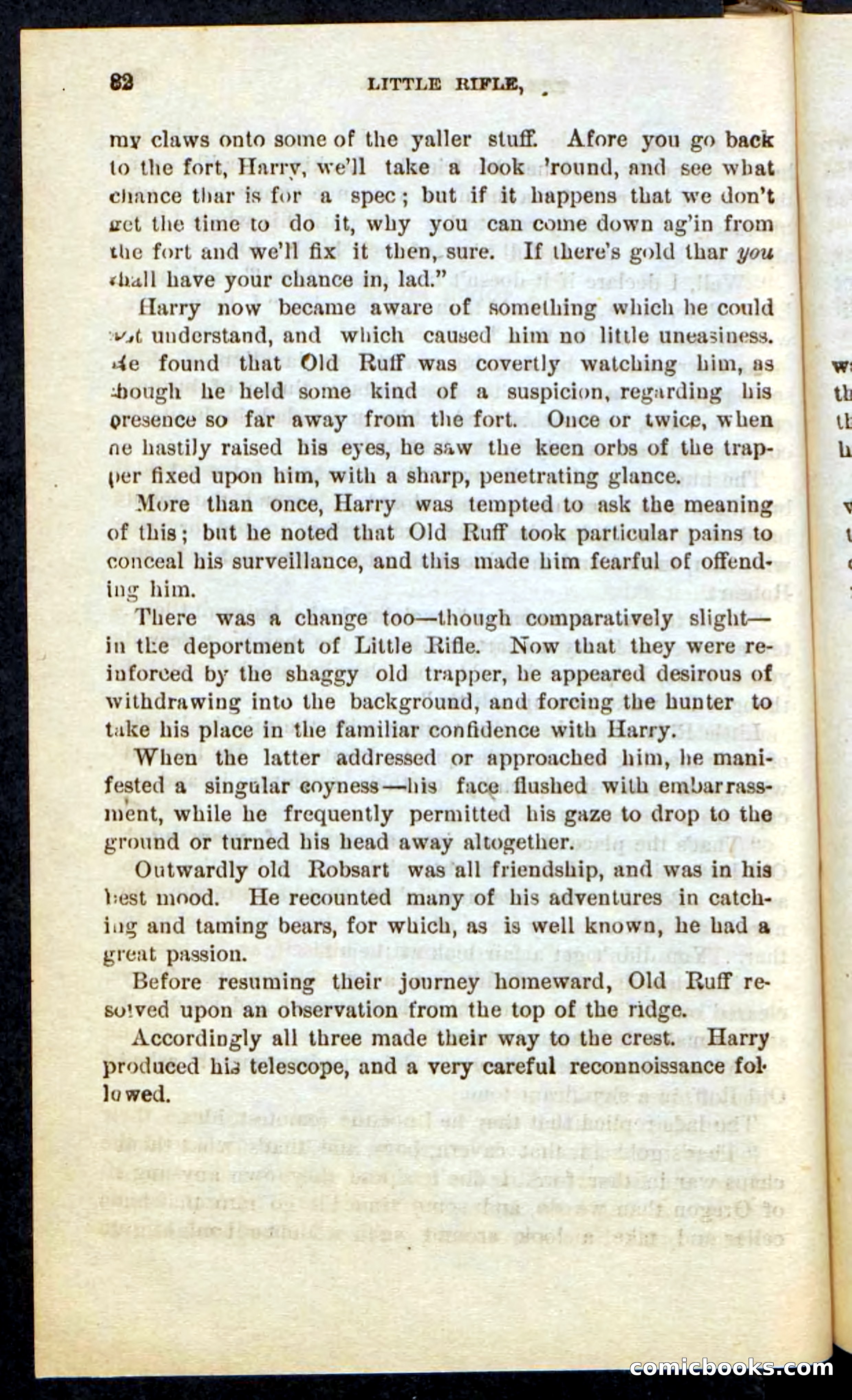 Beadle's Pocket Novels No. 74: Little Rifle, the Boy Trapper — page 78 of 100