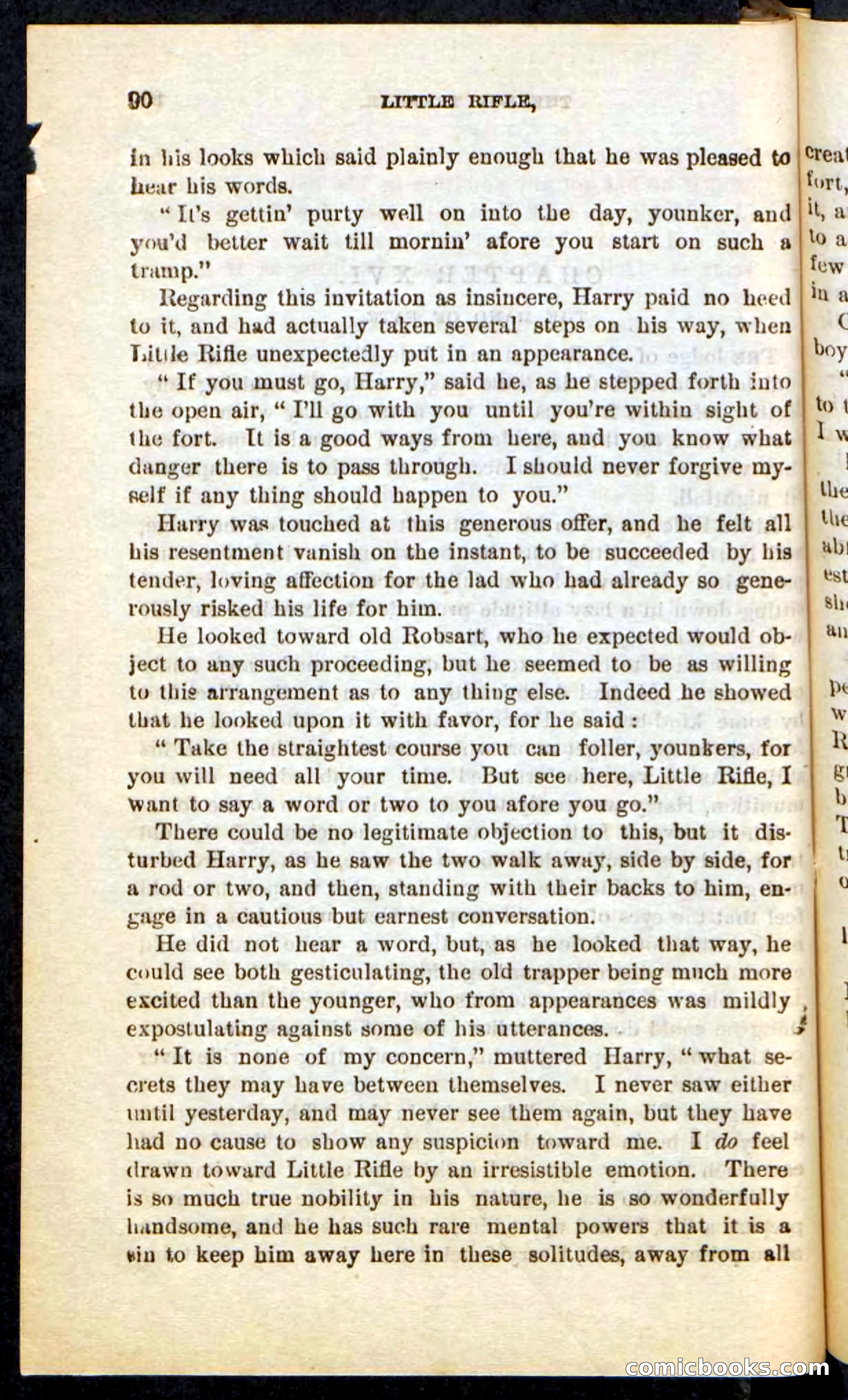 Beadle's Pocket Novels No. 74: Little Rifle, the Boy Trapper — page 86 of 100