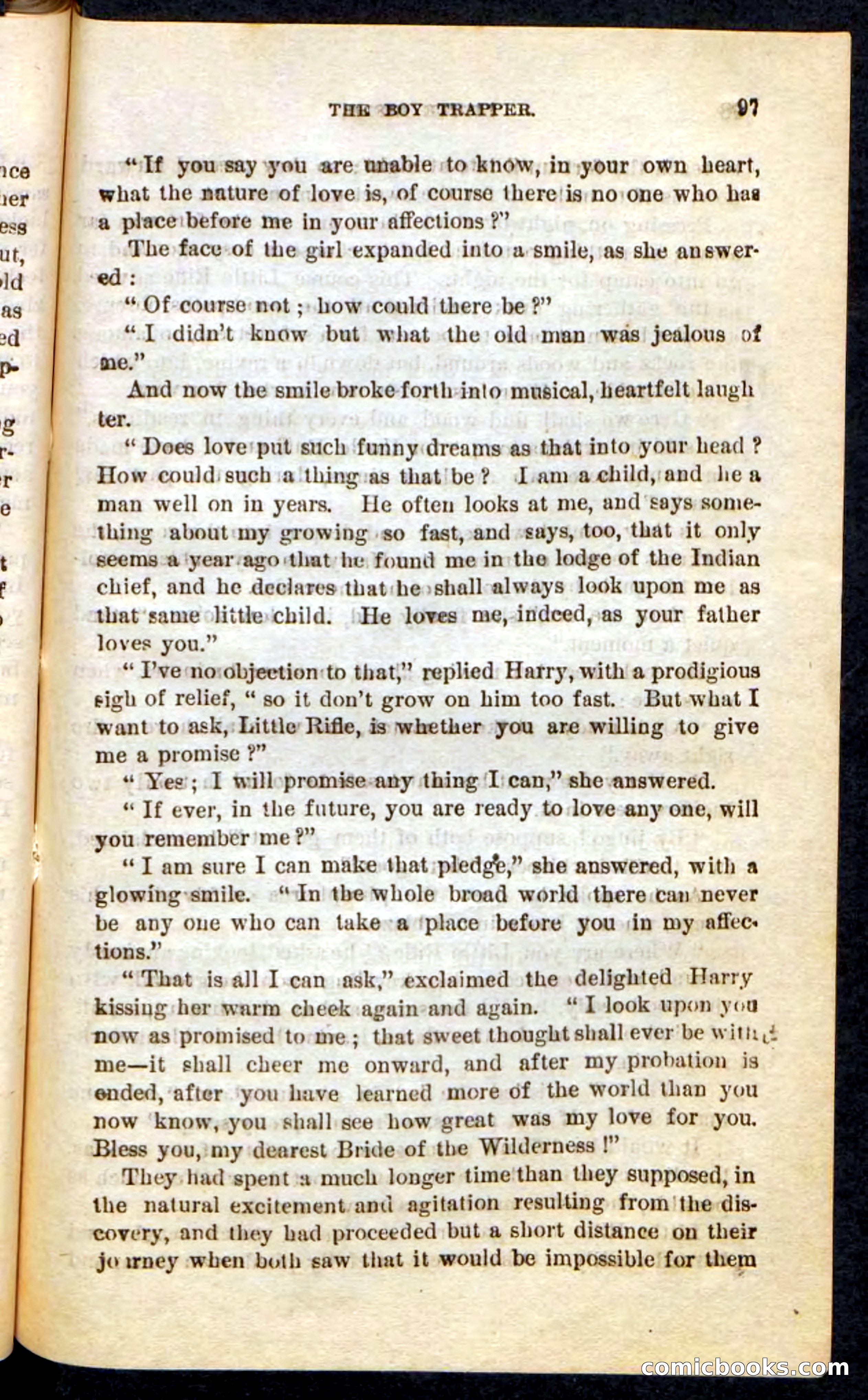 Beadle's Pocket Novels No. 74: Little Rifle, the Boy Trapper — page 93 of 100