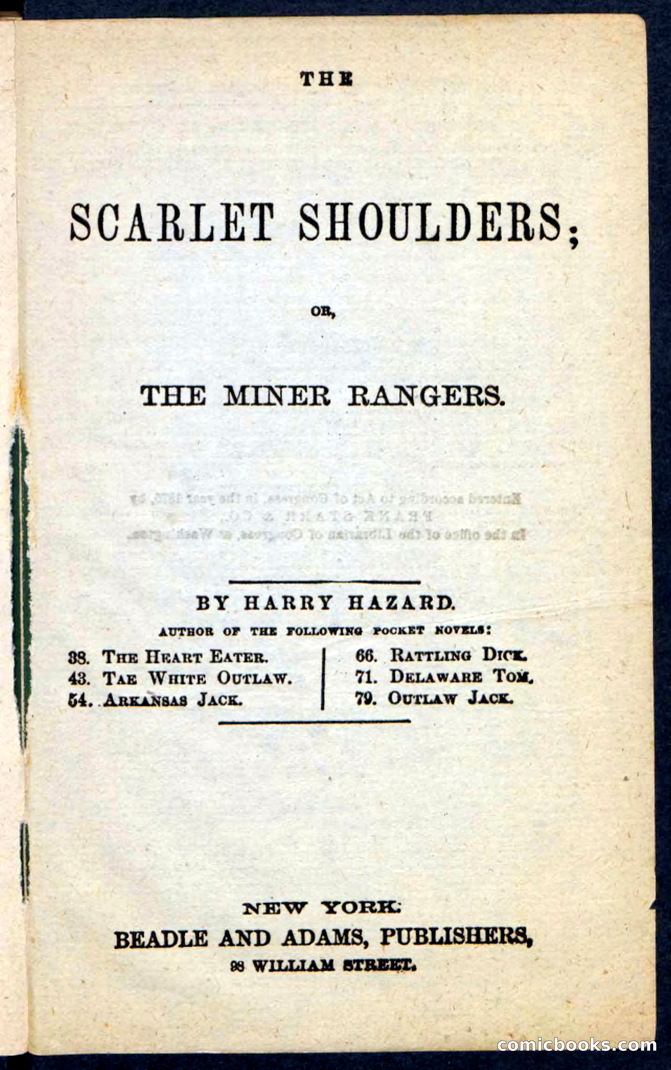 The Scarlet Shoulder — page 3 of 100