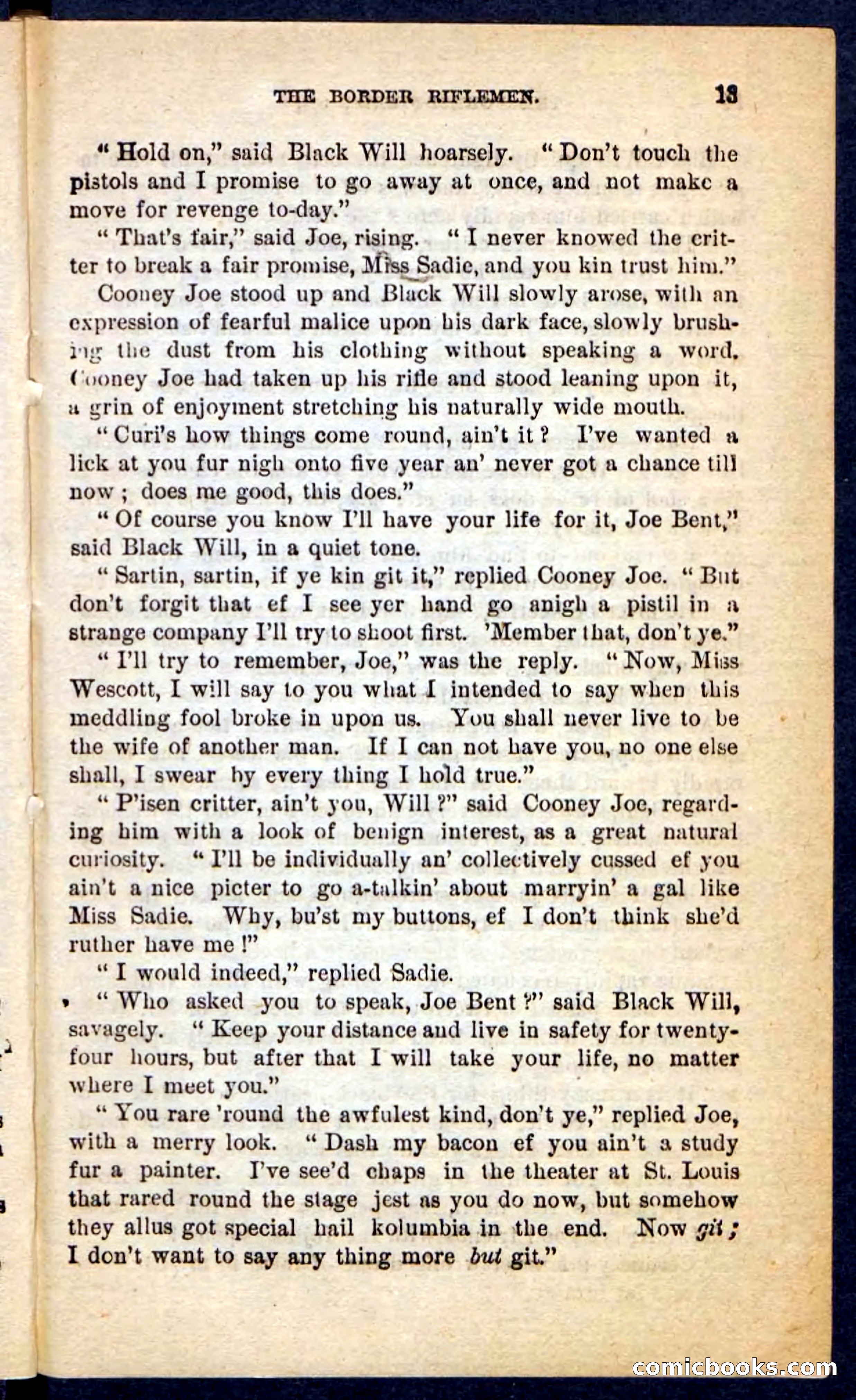 The Border Riflemen — page 9 of 100