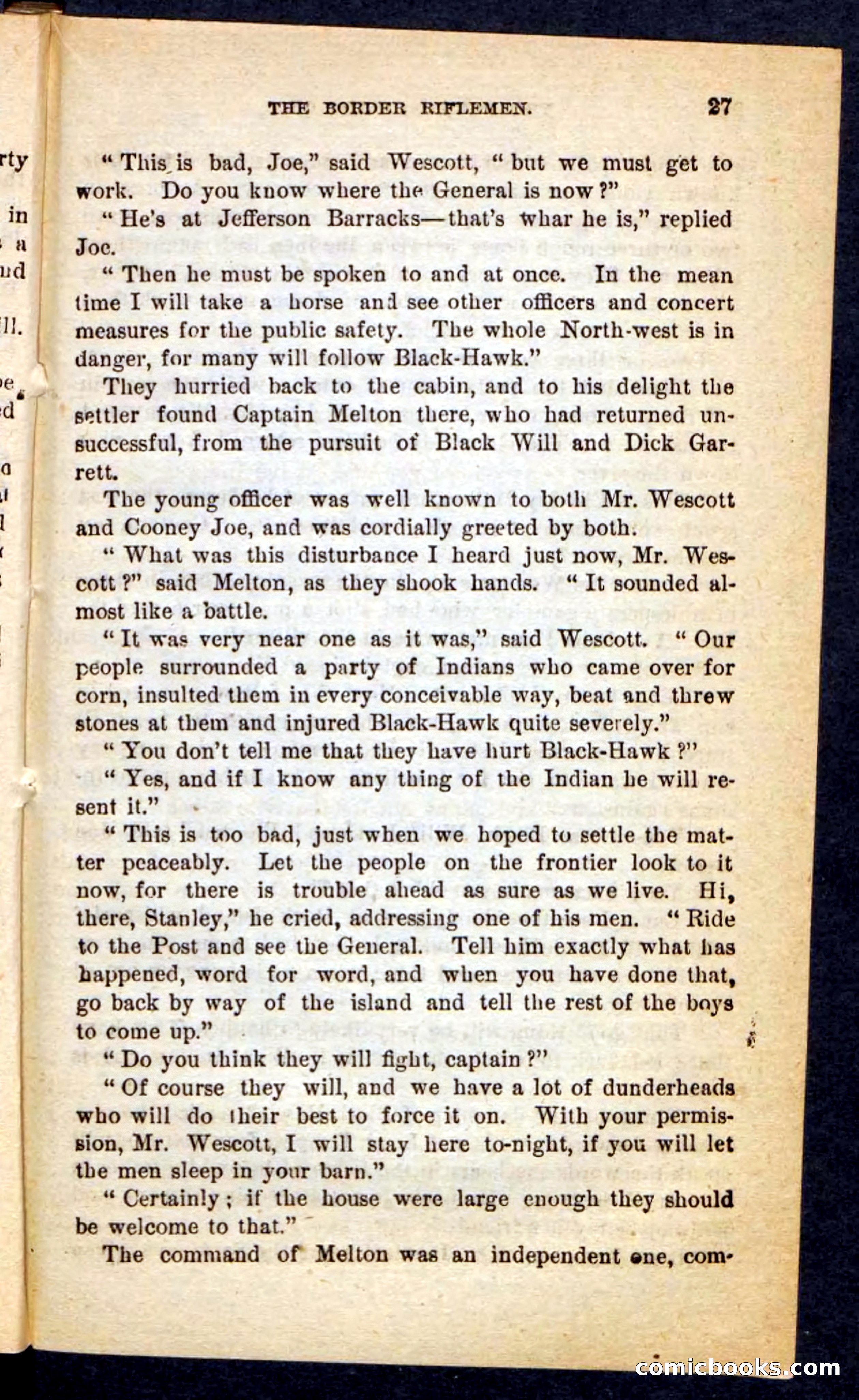 The Border Riflemen — page 23 of 100