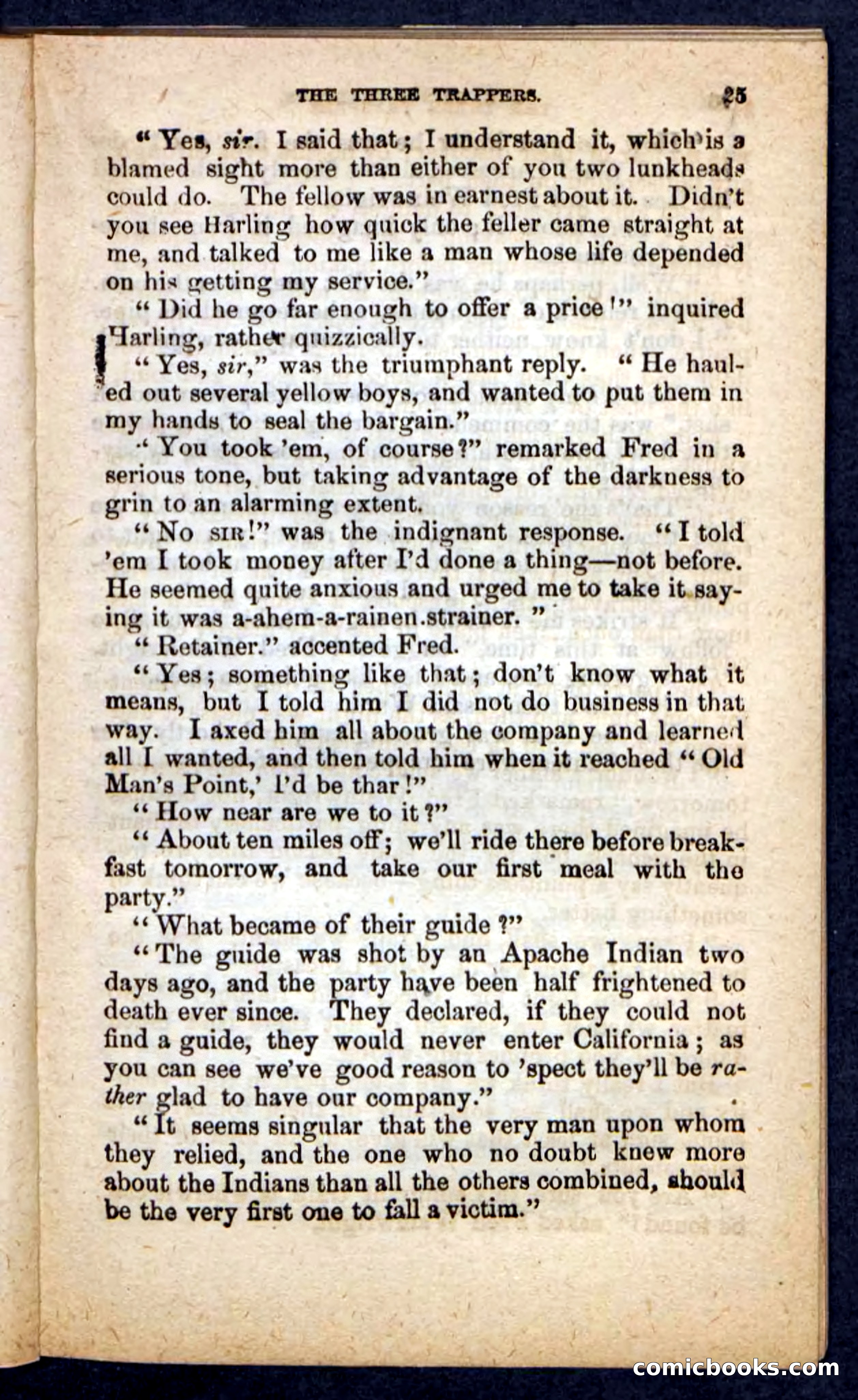 The Three Trappers — page 21 of 100